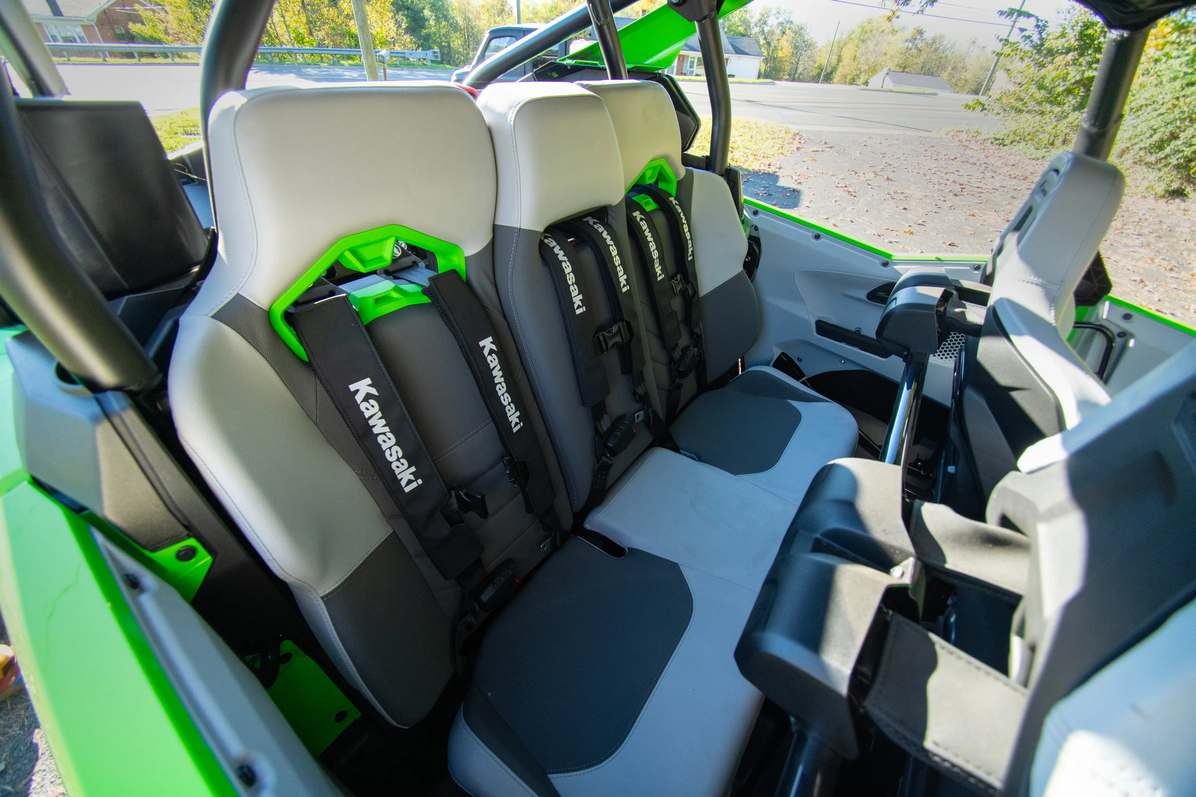 2026 Kawasaki Teryx5 H2 Deluxe rear bench pass side