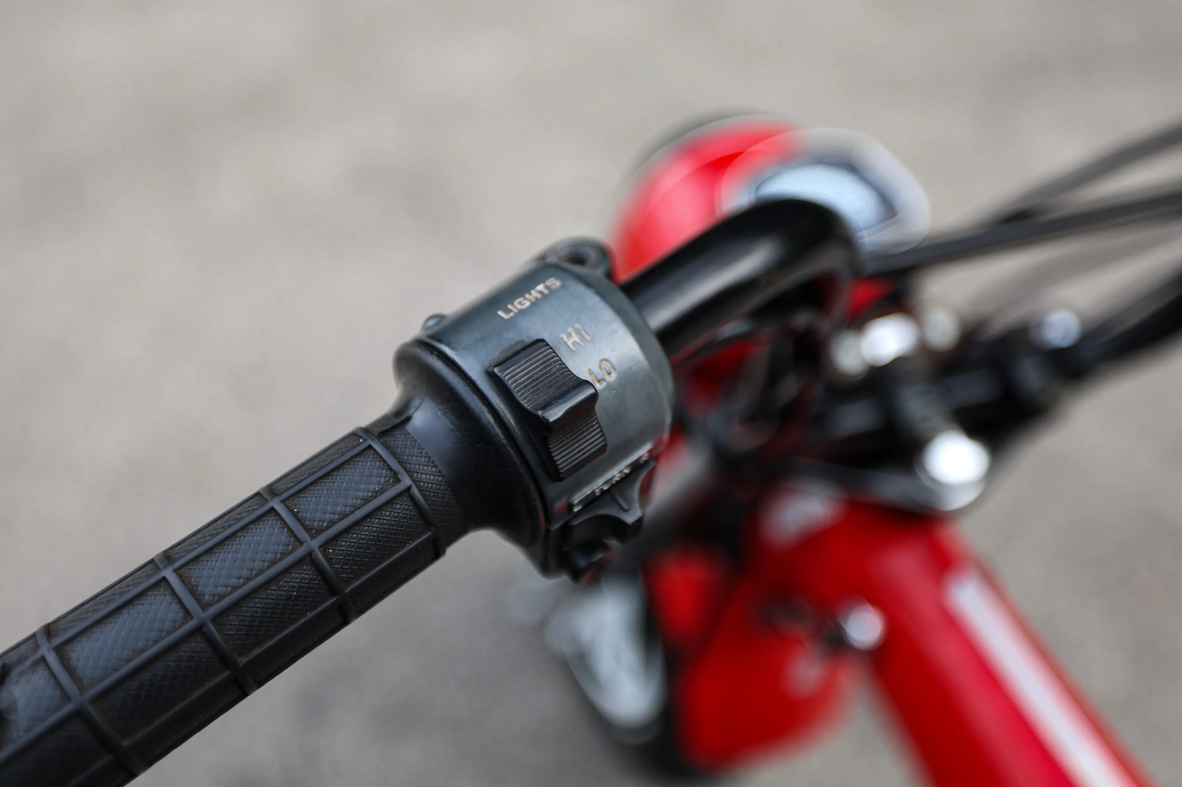 1993 Honda CT70 Mini Trail left grip 