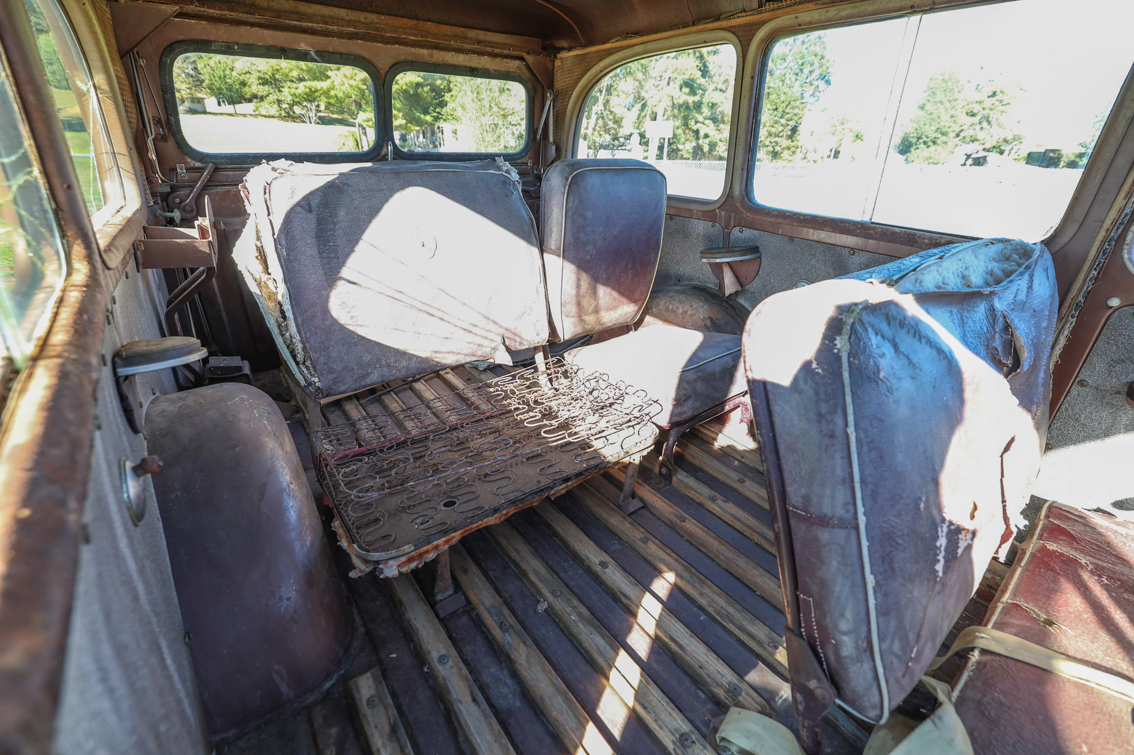 1951 Willys Wagon rear seat