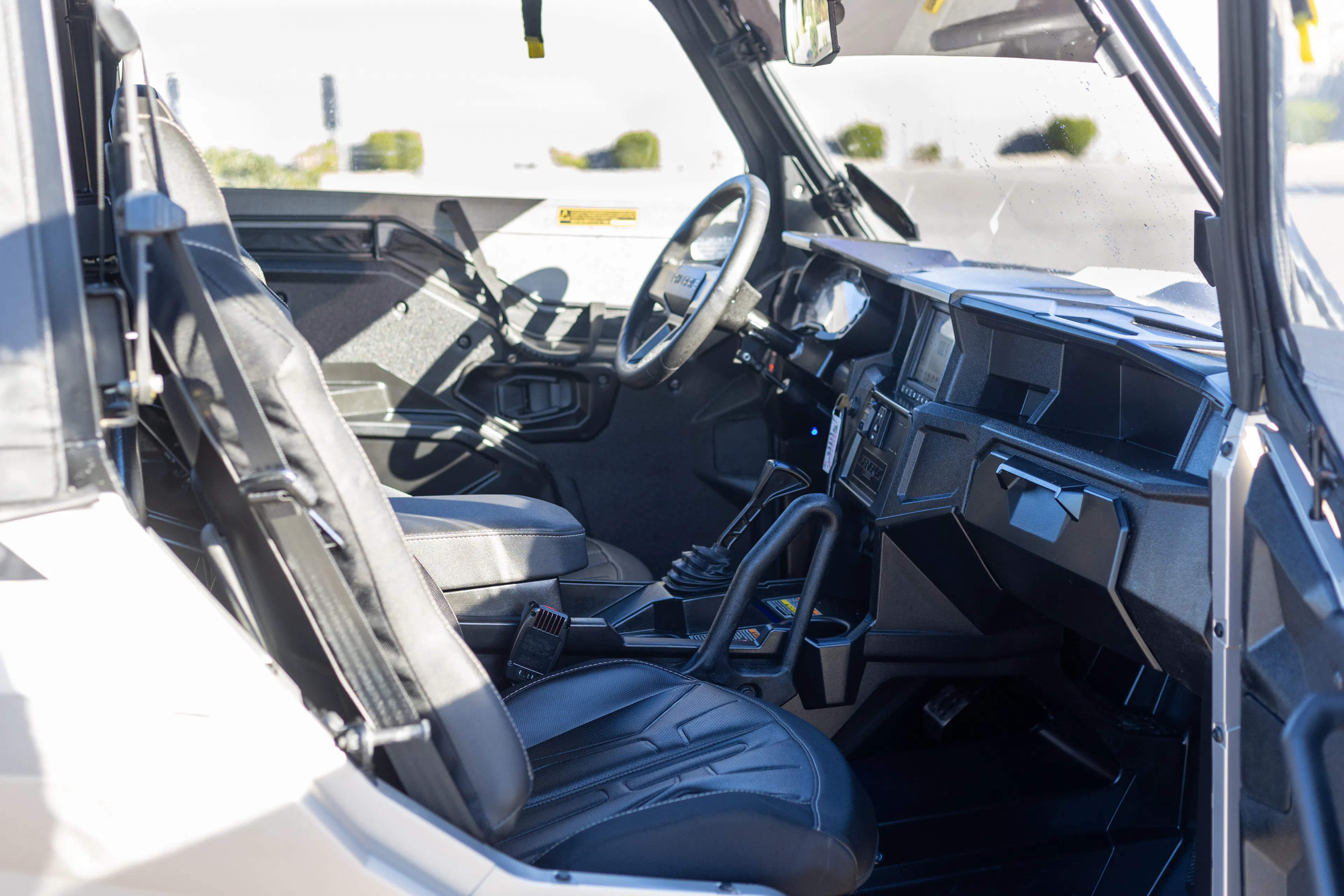 2024 Polaris General XP4 1000 Ultimate interior from passenger side