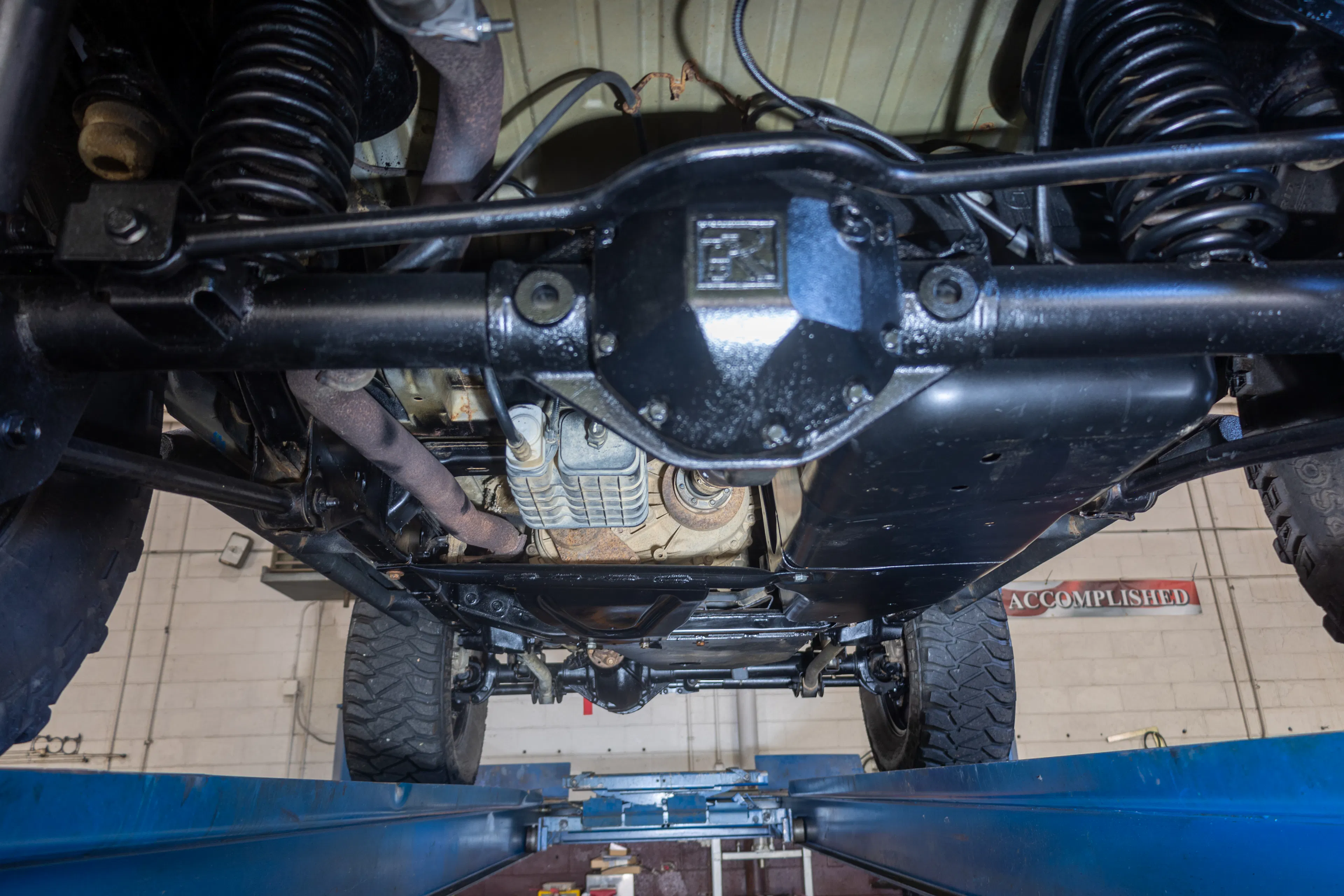 2007 Jeep Wrangler Limited Rubicon rear axle