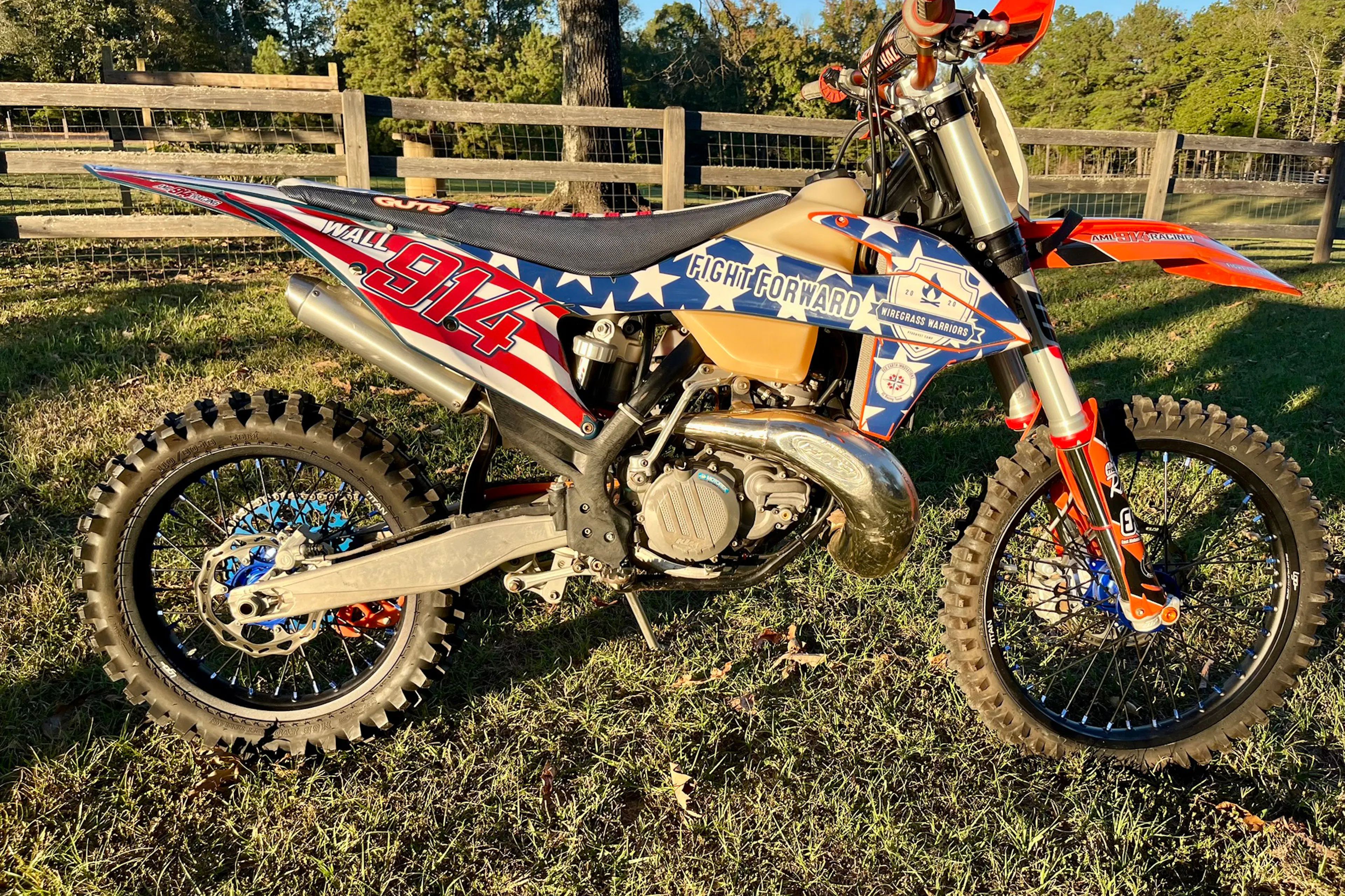 2020 KTM 300 XC TPI left side new wheels