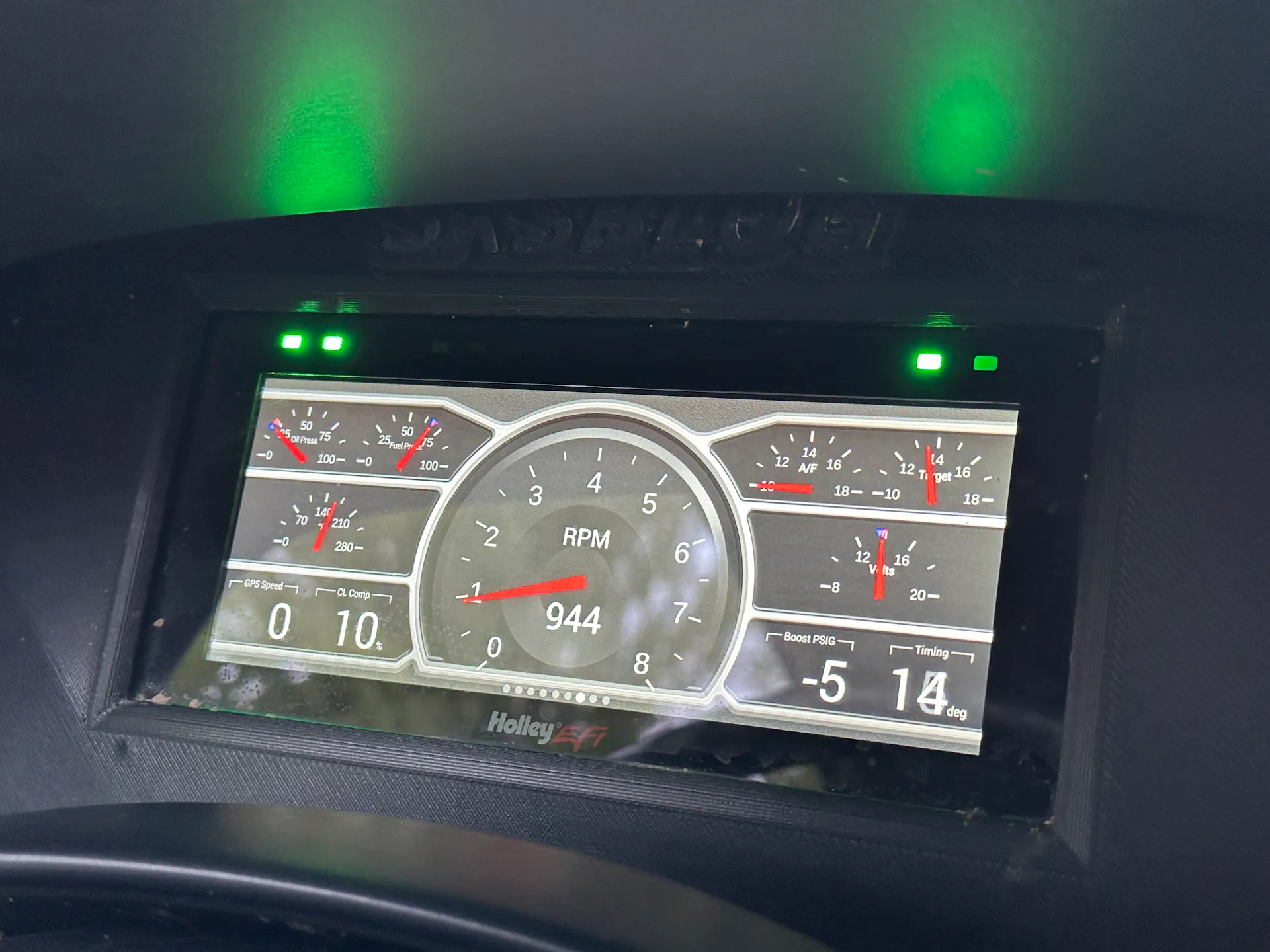 2004 GMC Sierra SXS Blog Holley Dash 2