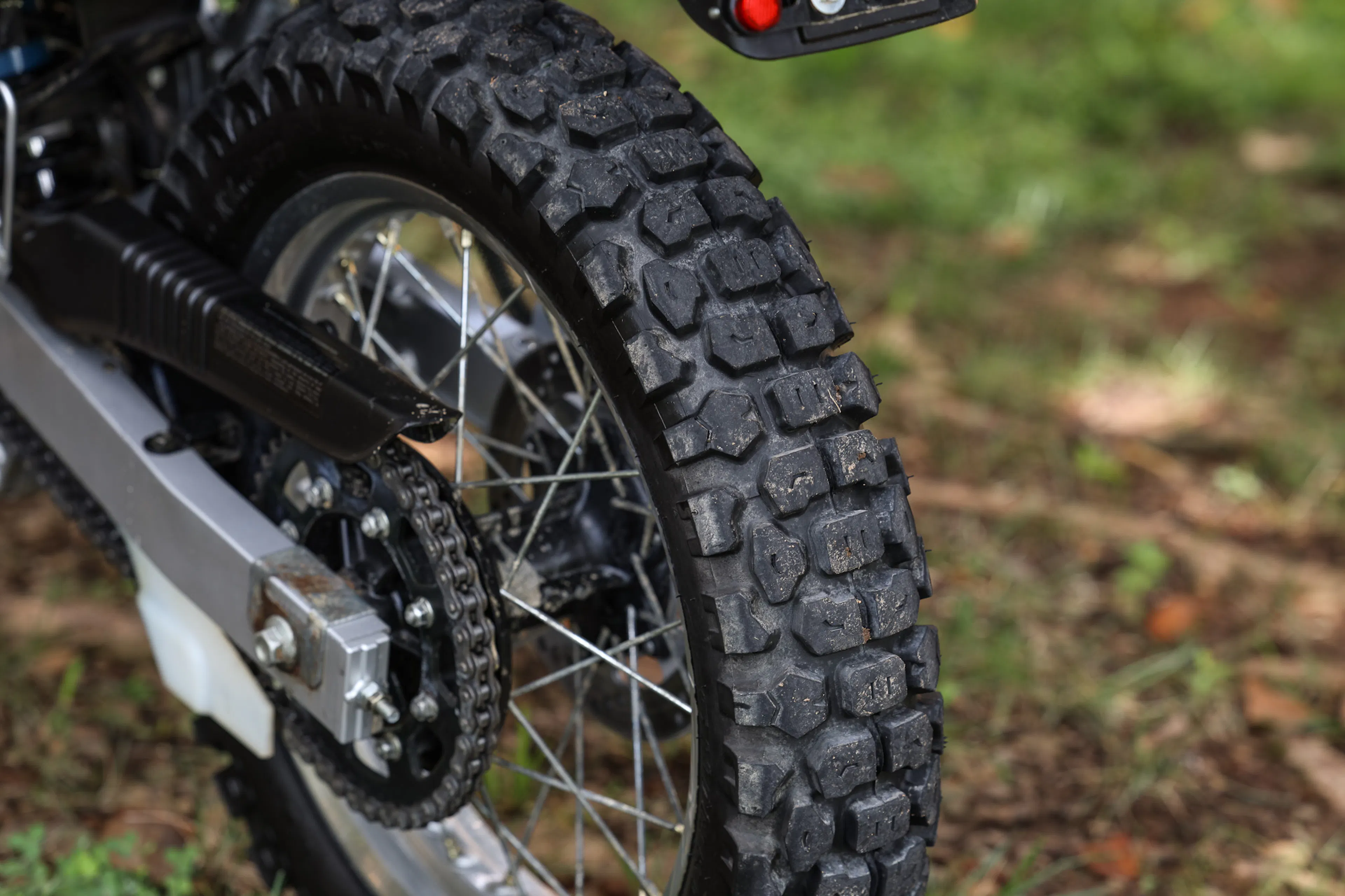 2003 Kawasaki KLR 650 rear tire tread