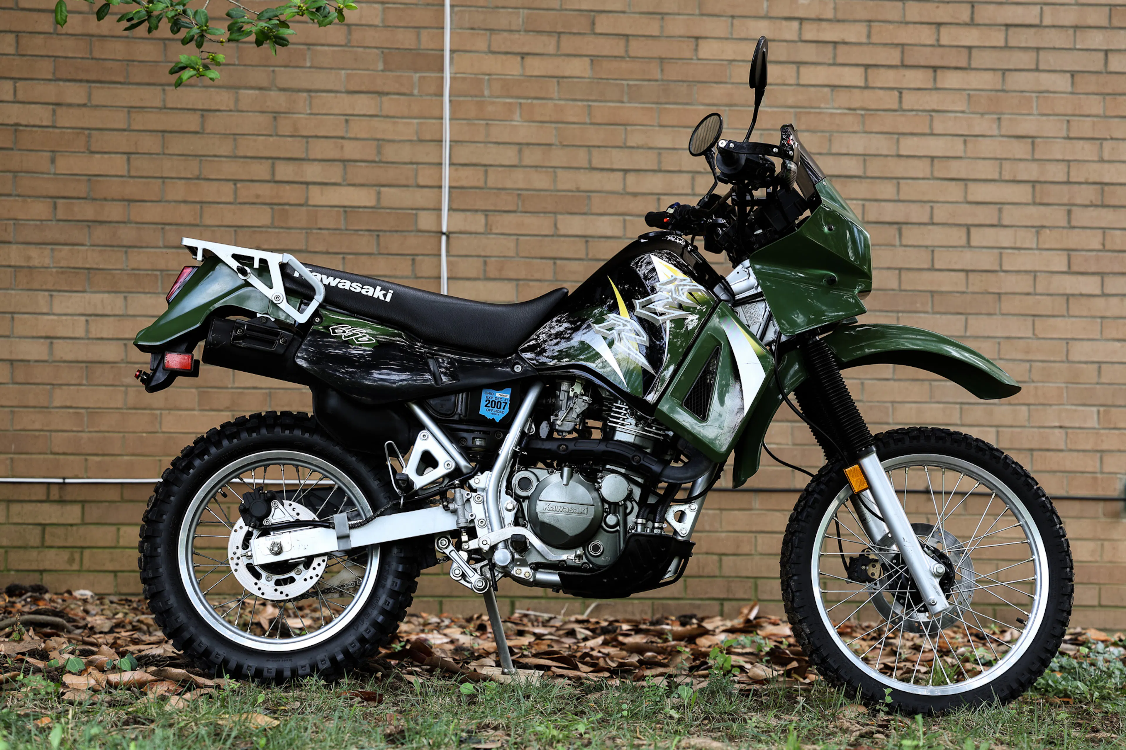 2003 Kawasaki KLR 650 left side