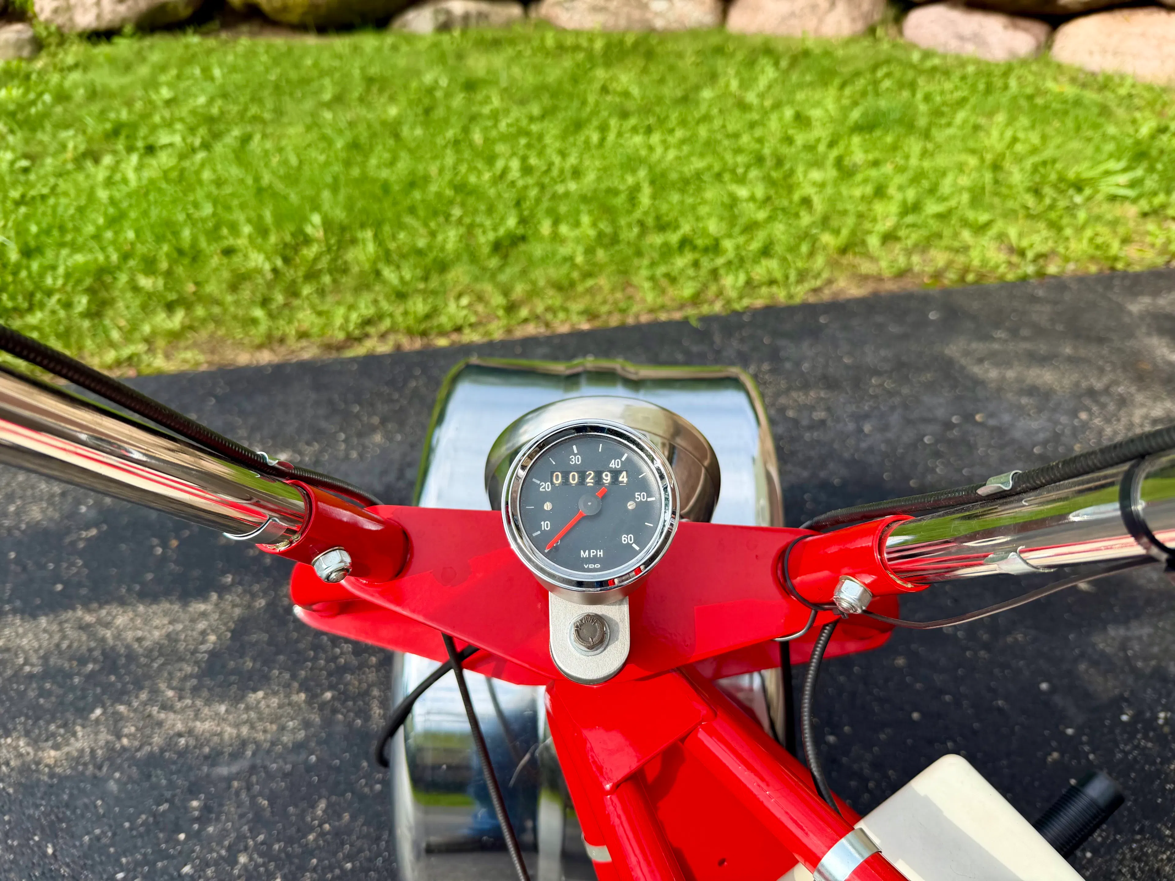 1974 Heald VT-8 Super Trail Bronc gauge