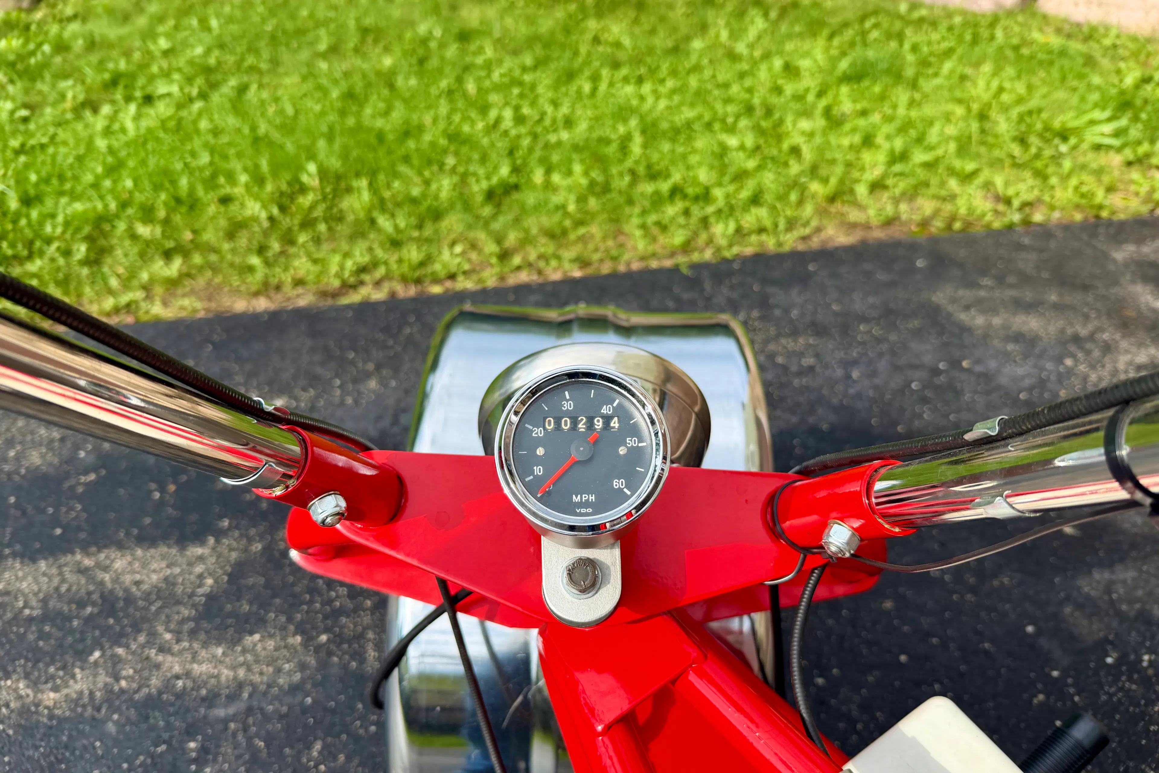 1974 Heald VT-8 Super Trail Bronc gauge