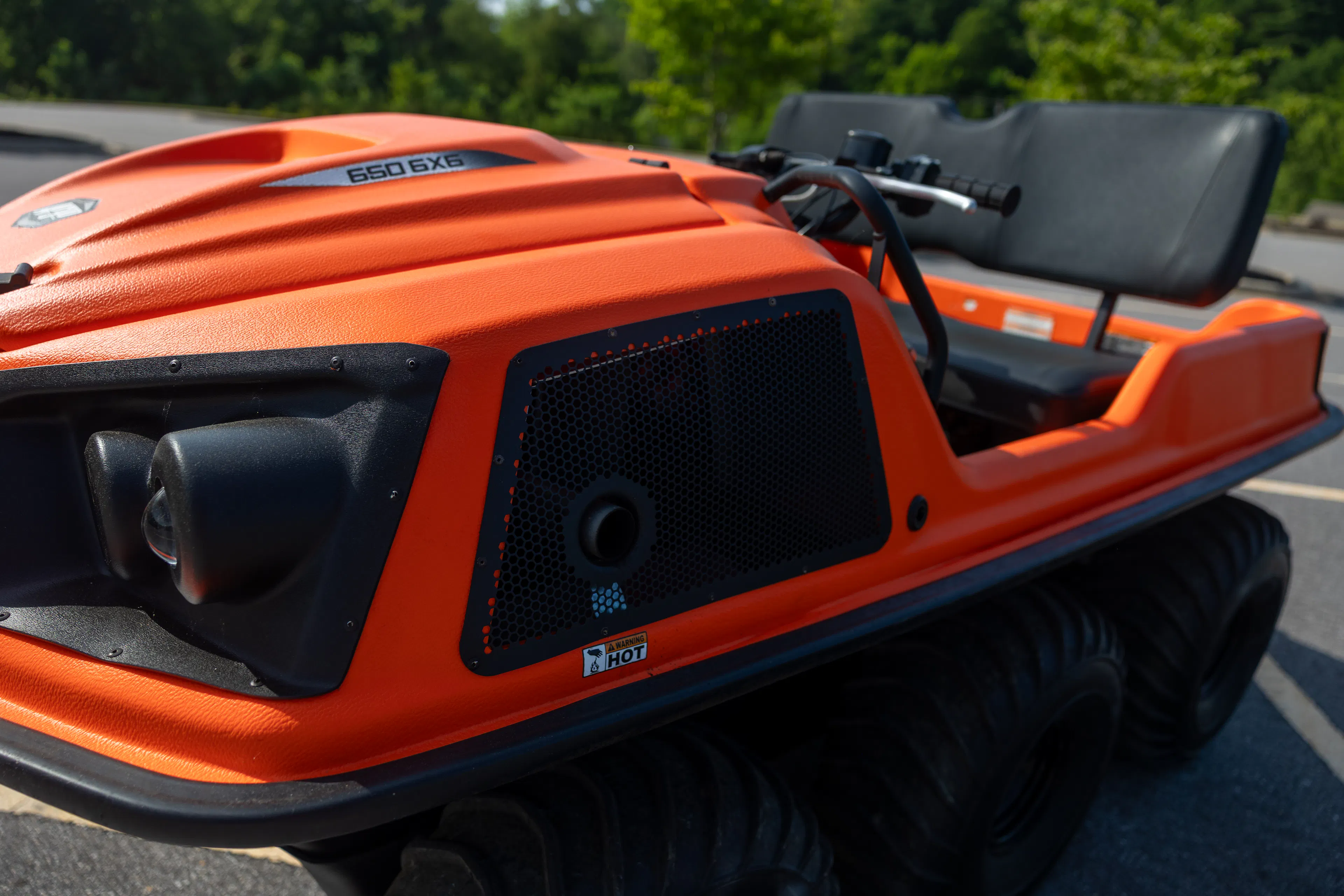 2022 Argo 650 Frontier driver side close/exhaust