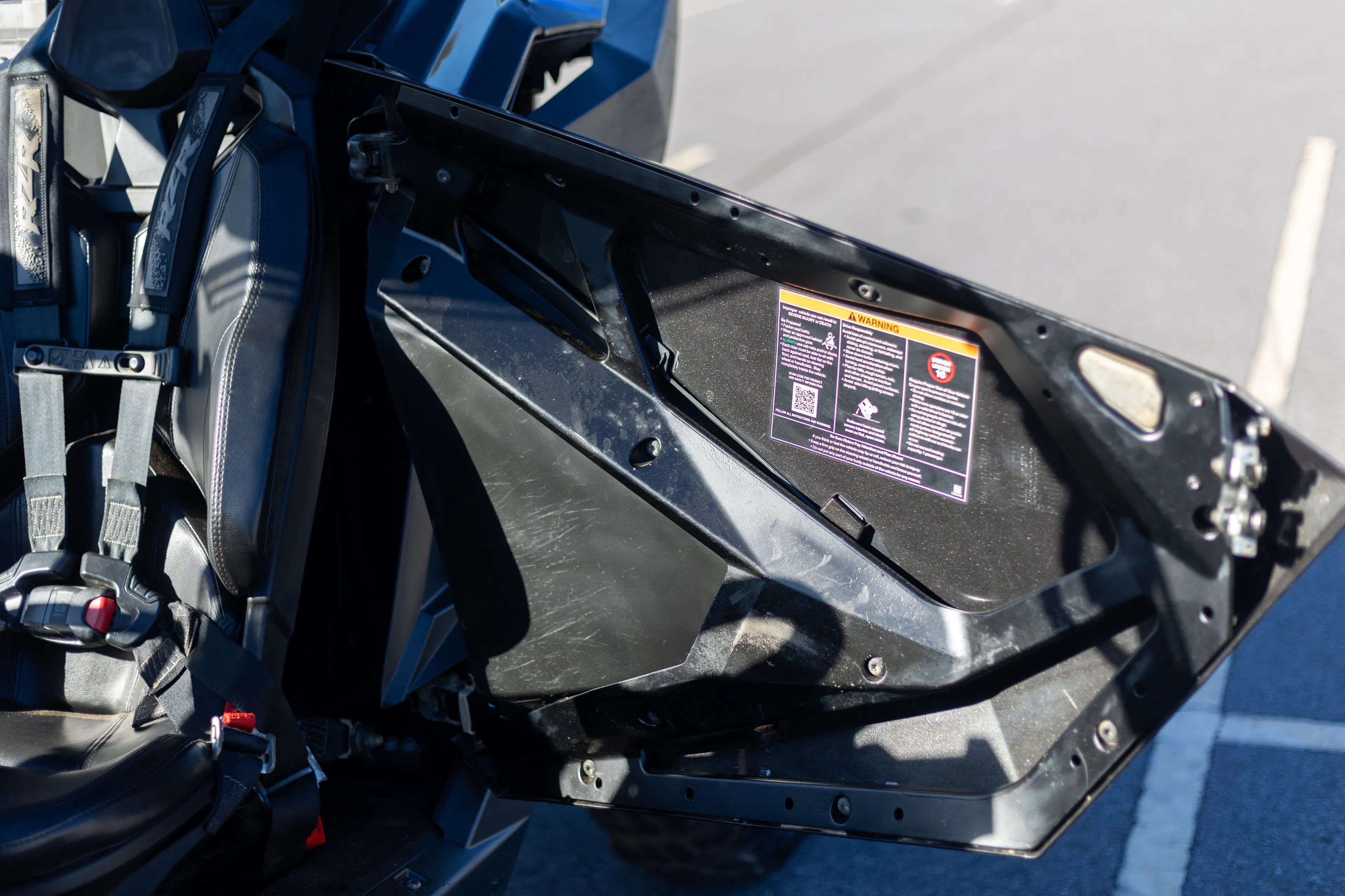 2023 Polaris RZR Pro XP driver door inside