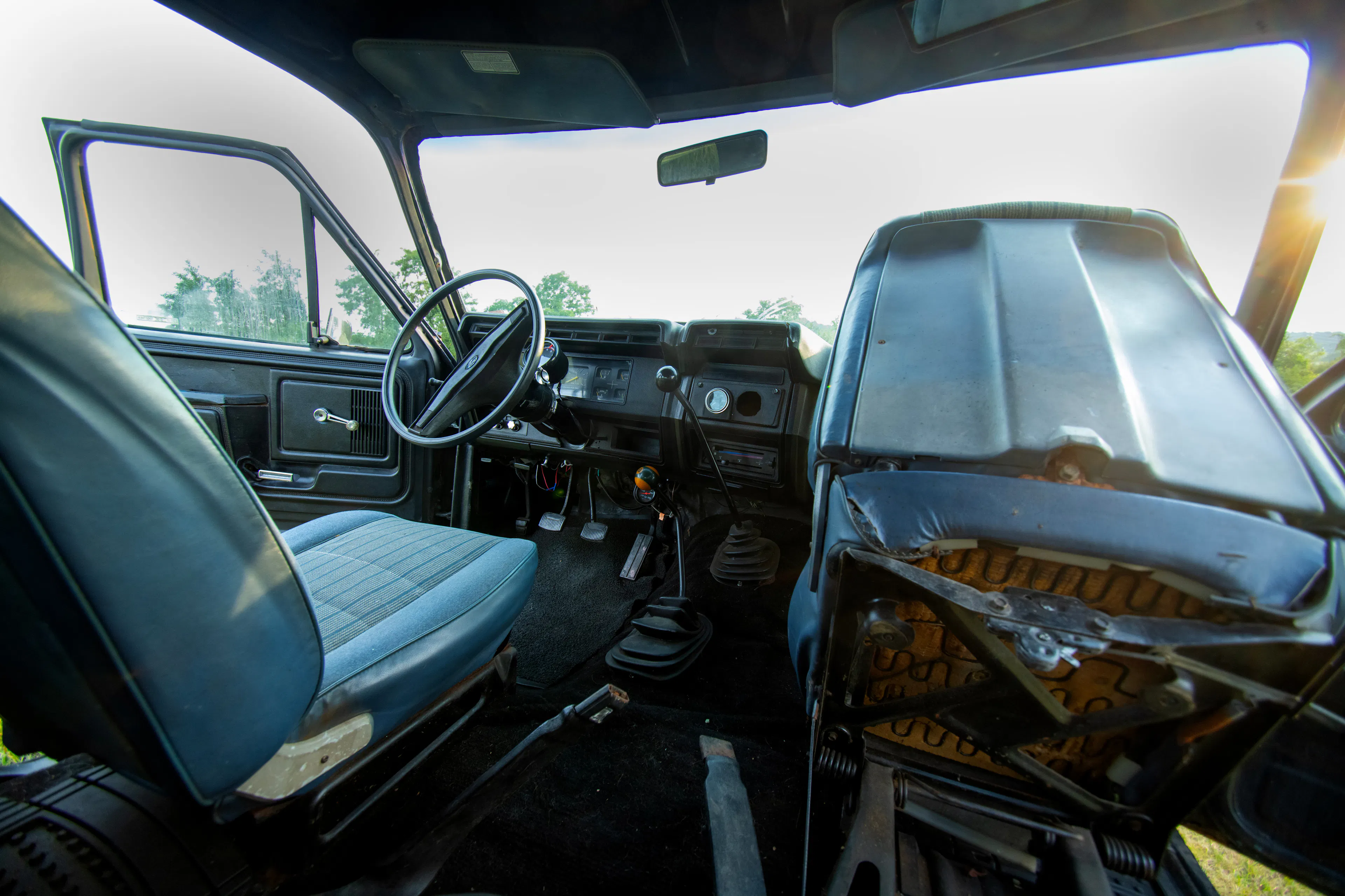 1985 Ford Bronco front seatbacks