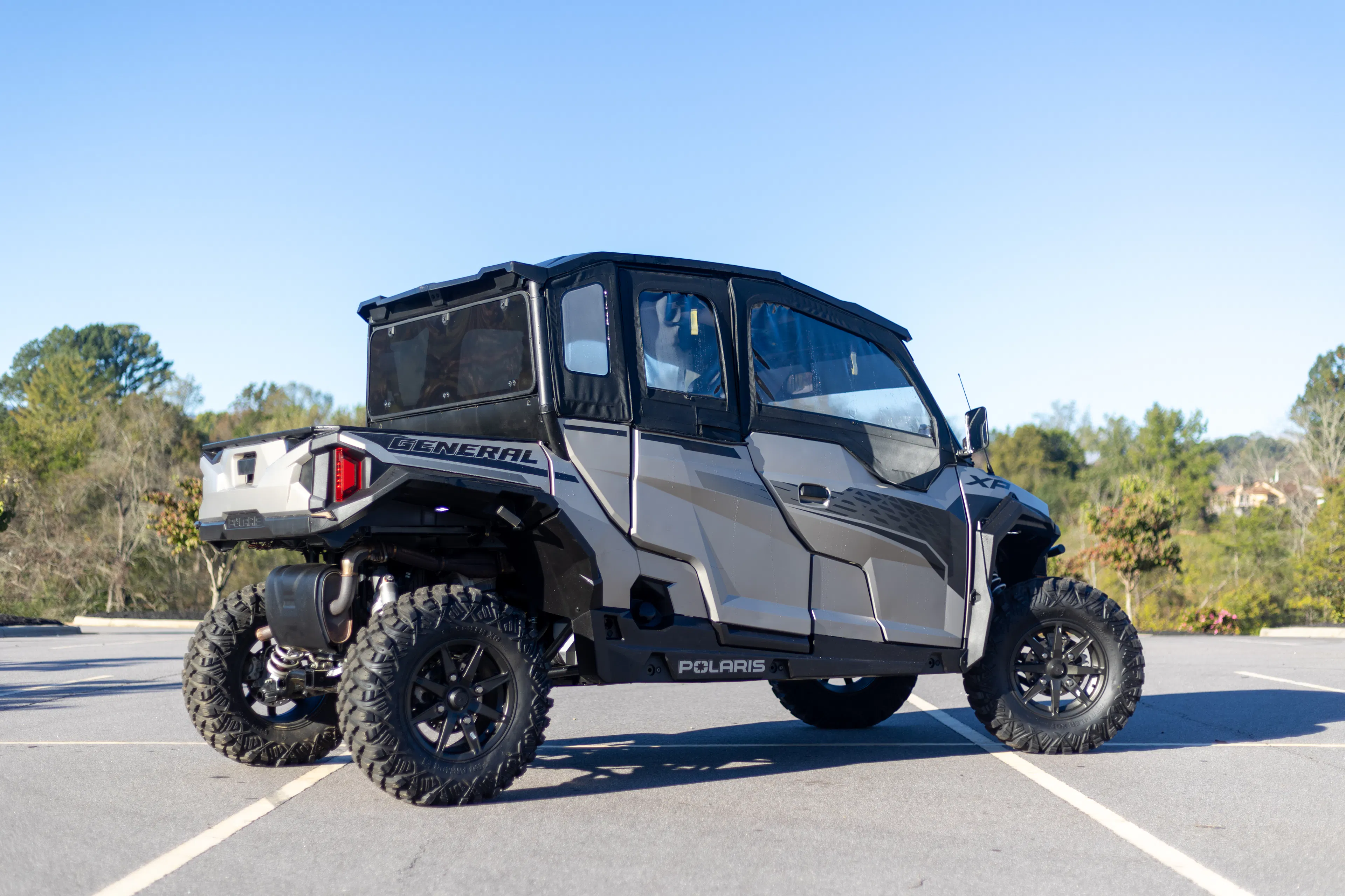 2024 Polaris General XP4 1000 Ultimate passenger rear 3/4 low