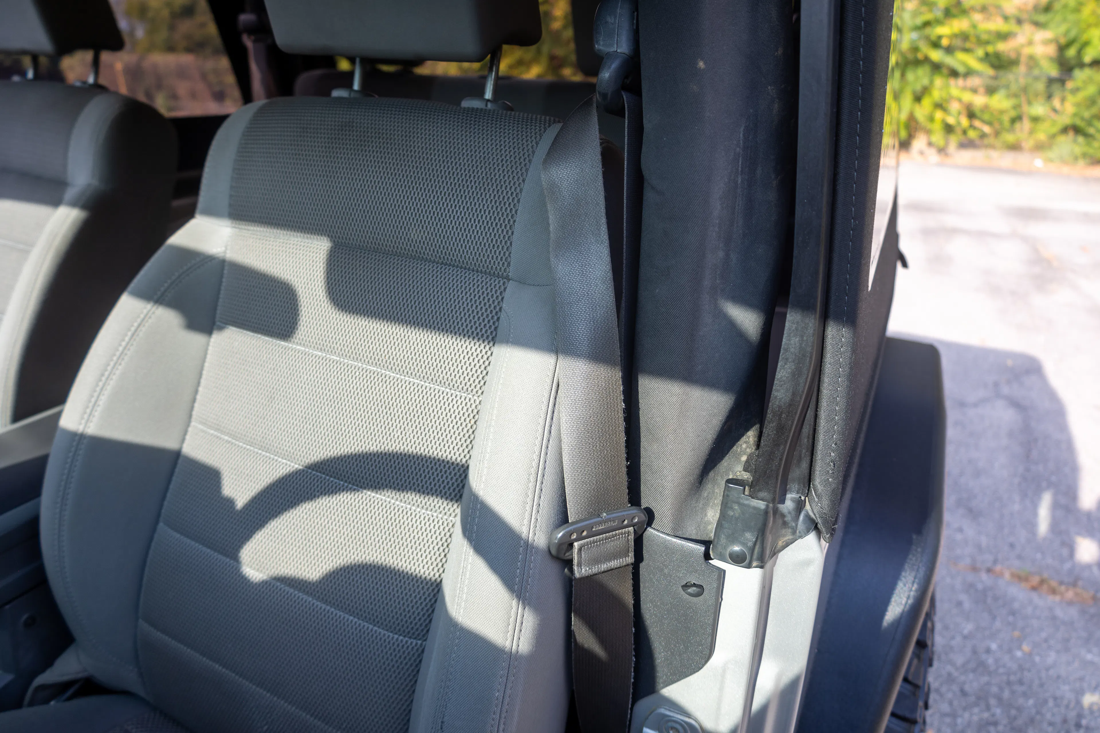 2007 Jeep Wrangler Limited Rubicon driver seatback 