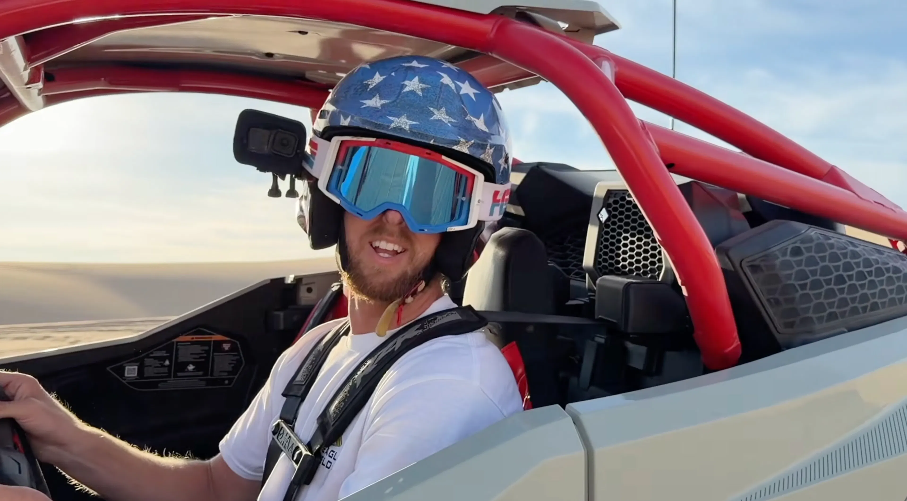 Cleetus in the RZR Pro R Boost