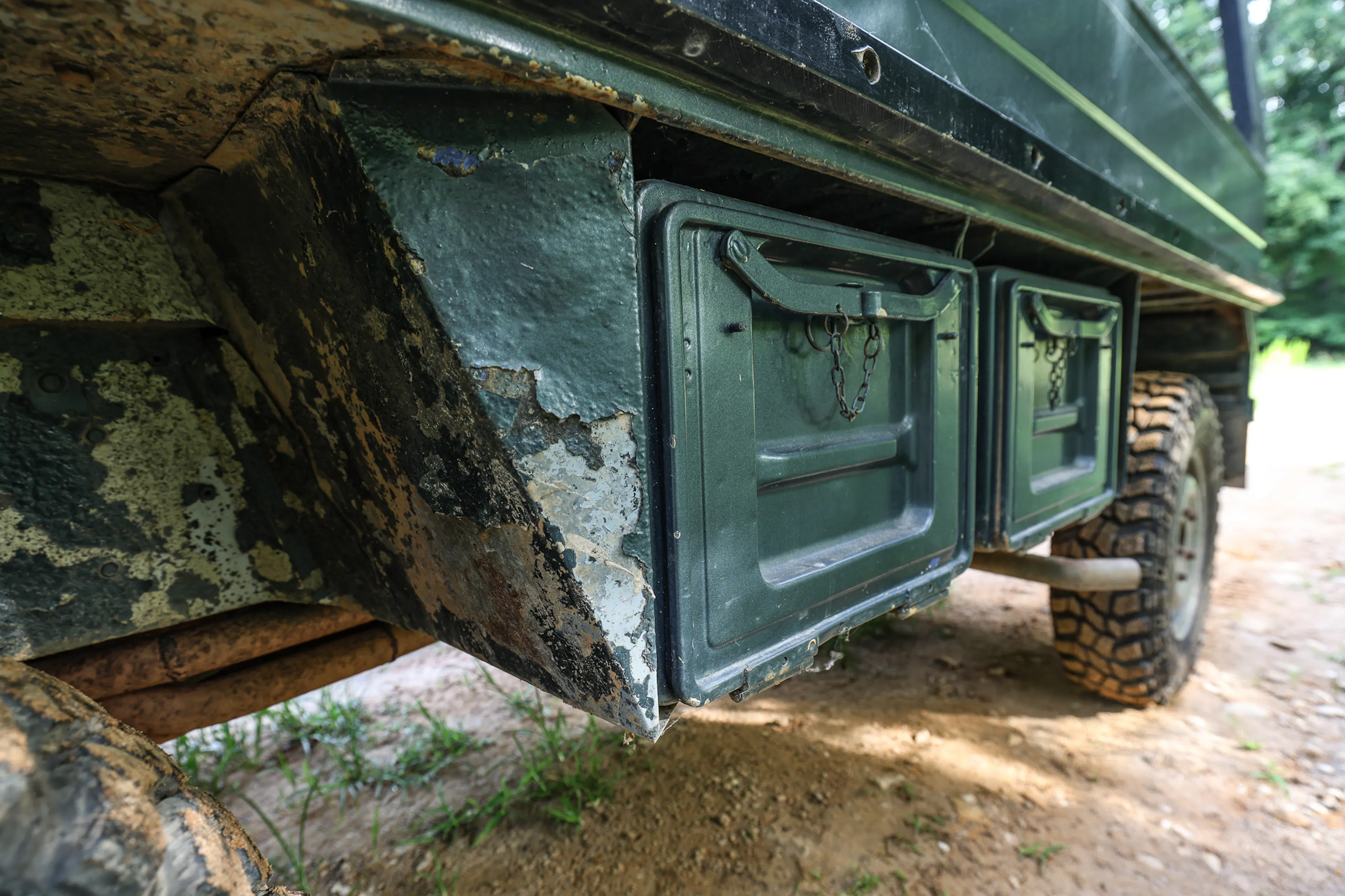 1972 Steyr-Puch Pinzgauer cargo box
