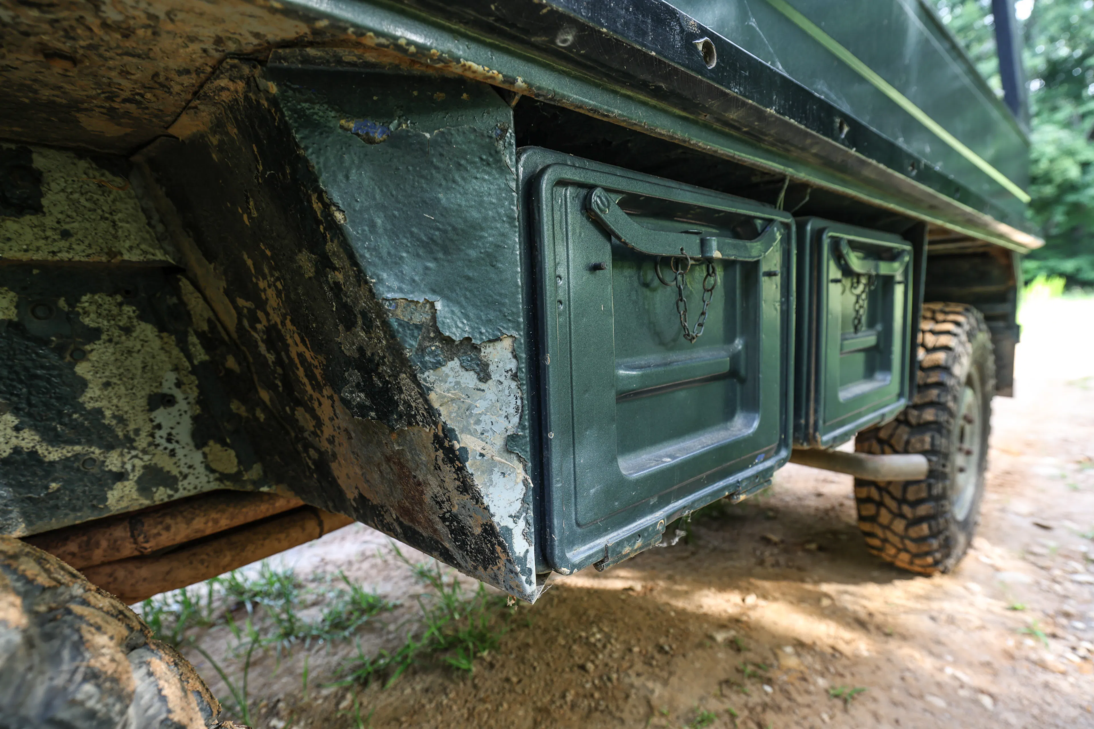 1972 Steyr-Puch Pinzgauer cargo box