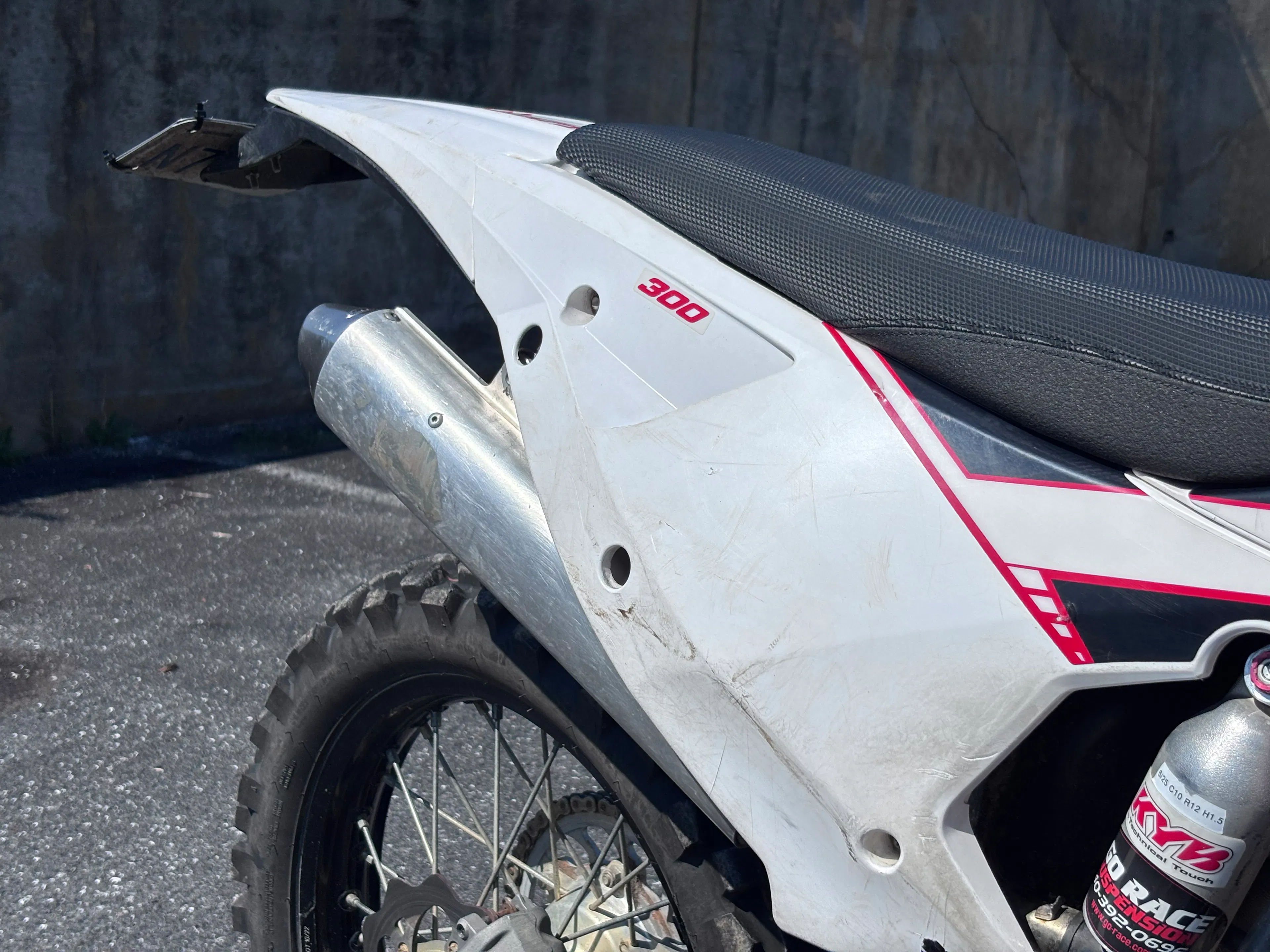 2023 Rieju MR Ranger 300 right side rear plastic