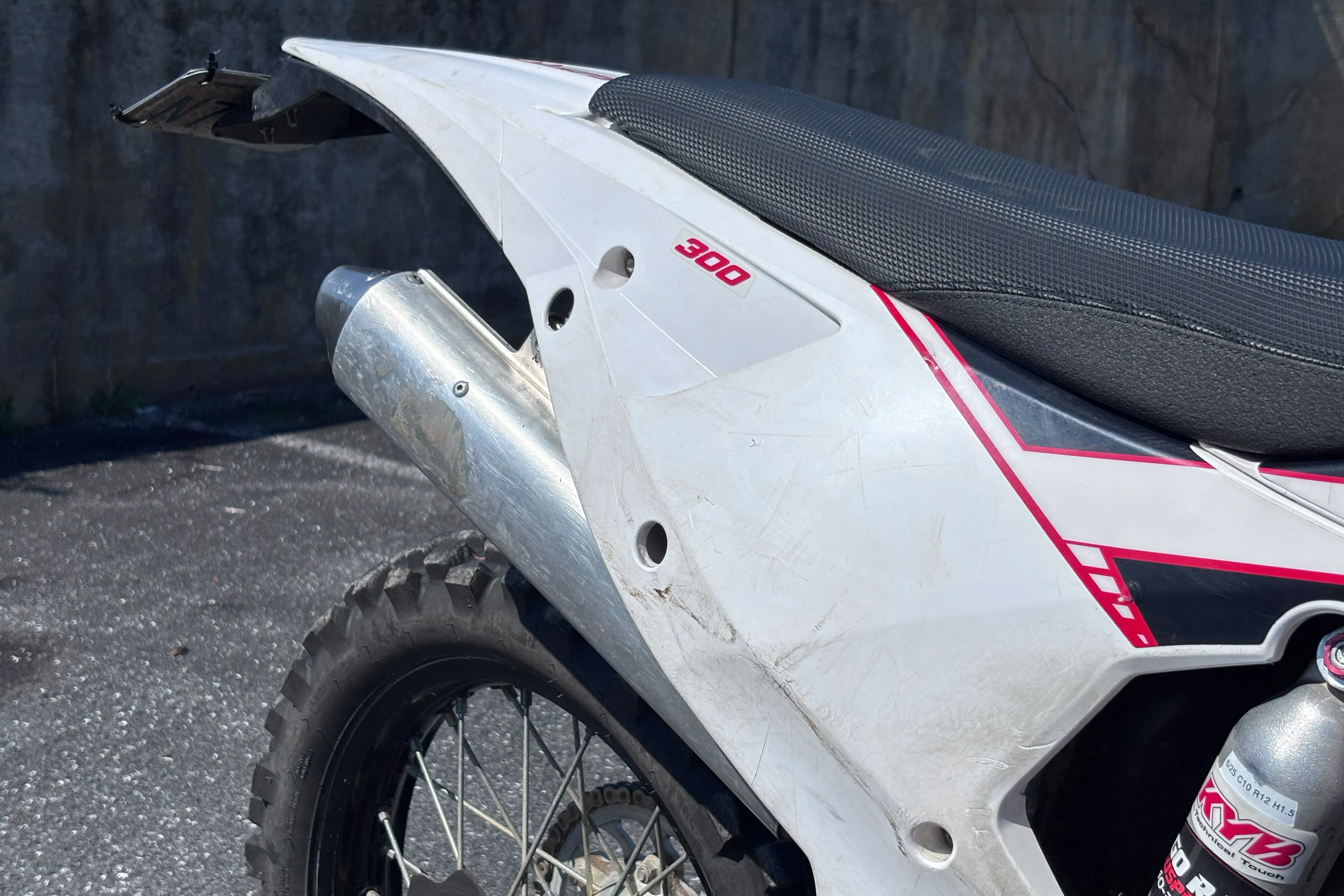 2023 Rieju MR Ranger 300 right side rear plastic