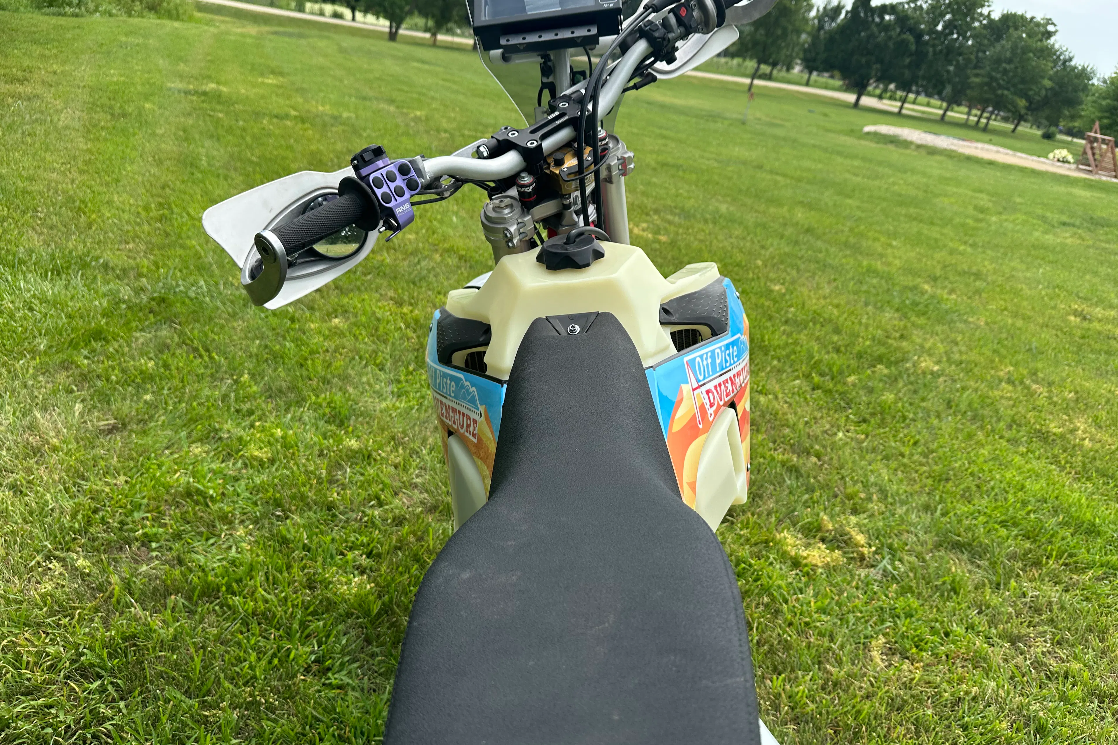 2024 Gas Gas ES500F Off-Piste Adventures seat