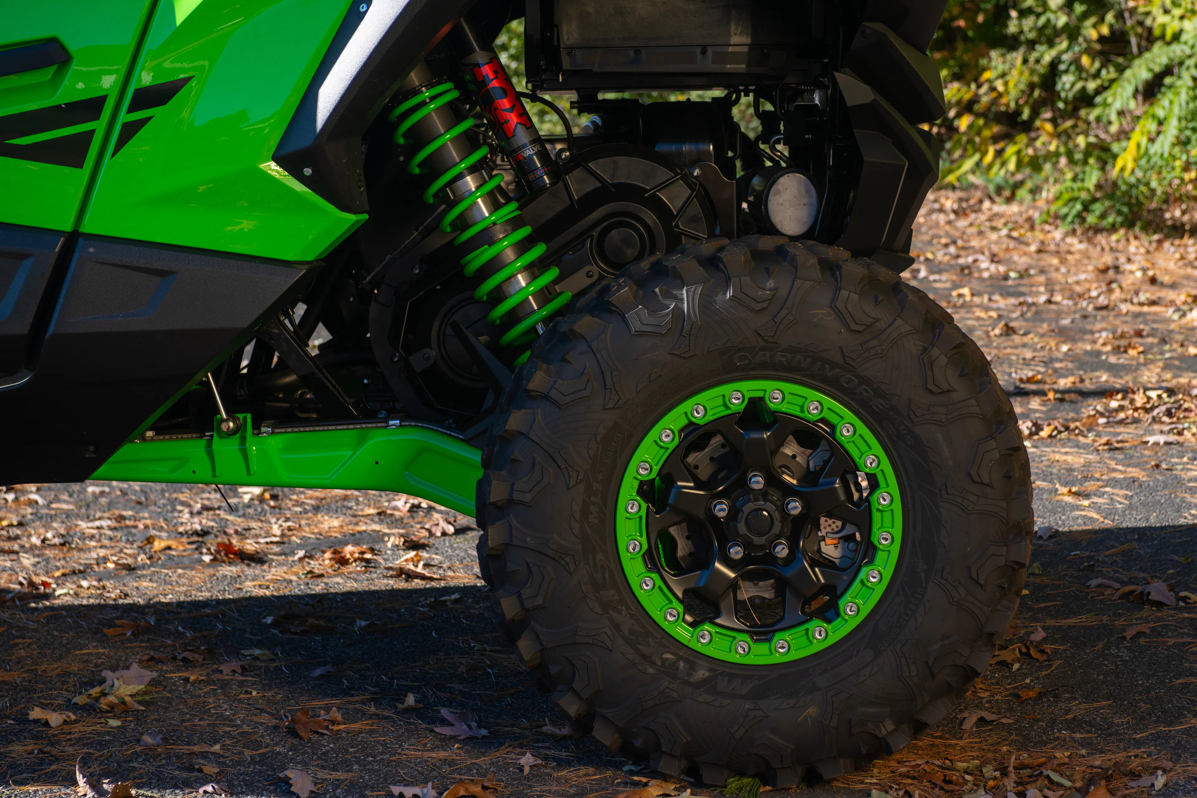 2026 Kawasaki Teryx5 H2 Deluxe driver rear tire
