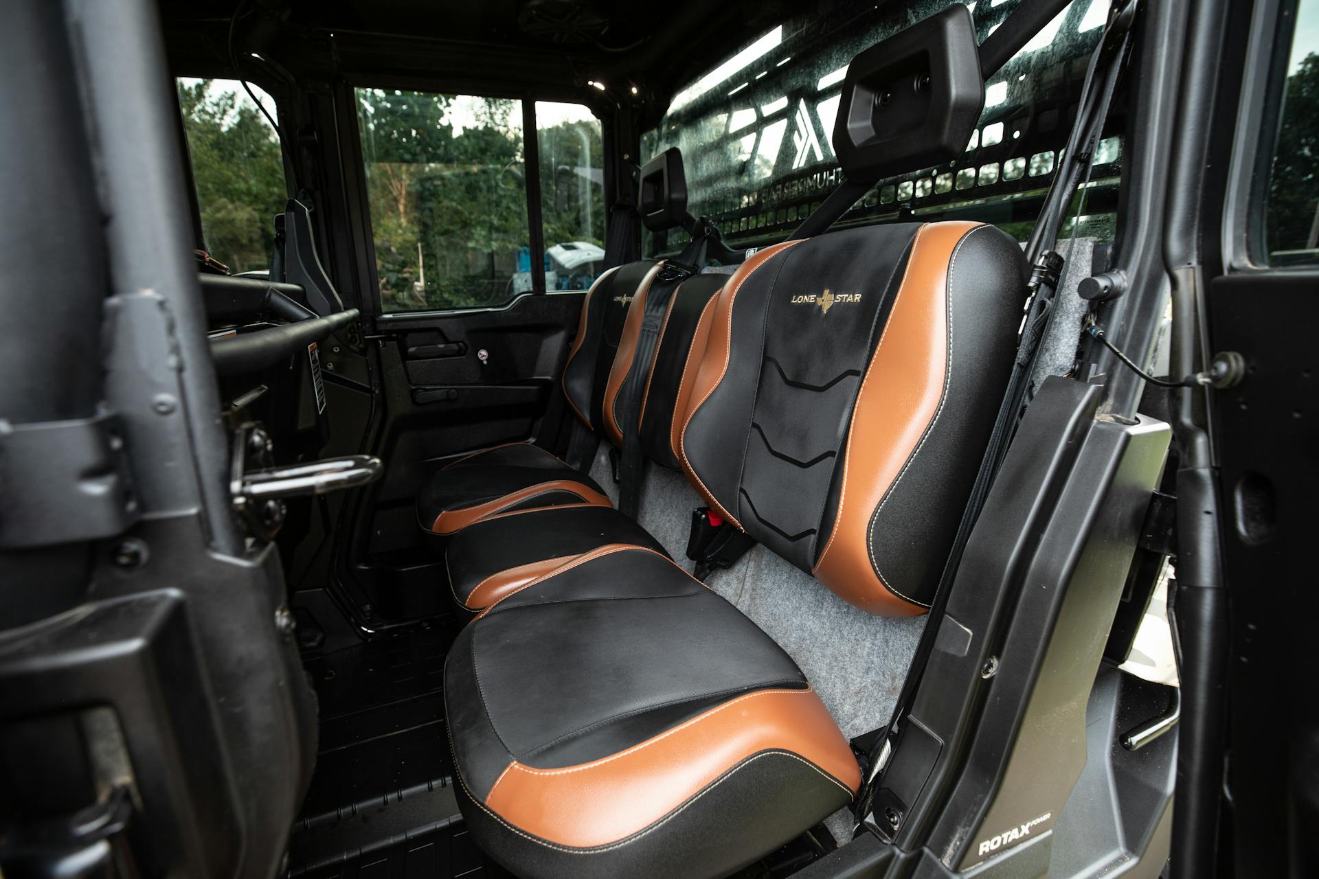 2022 Defender Max Lone Star Cab back seat driver