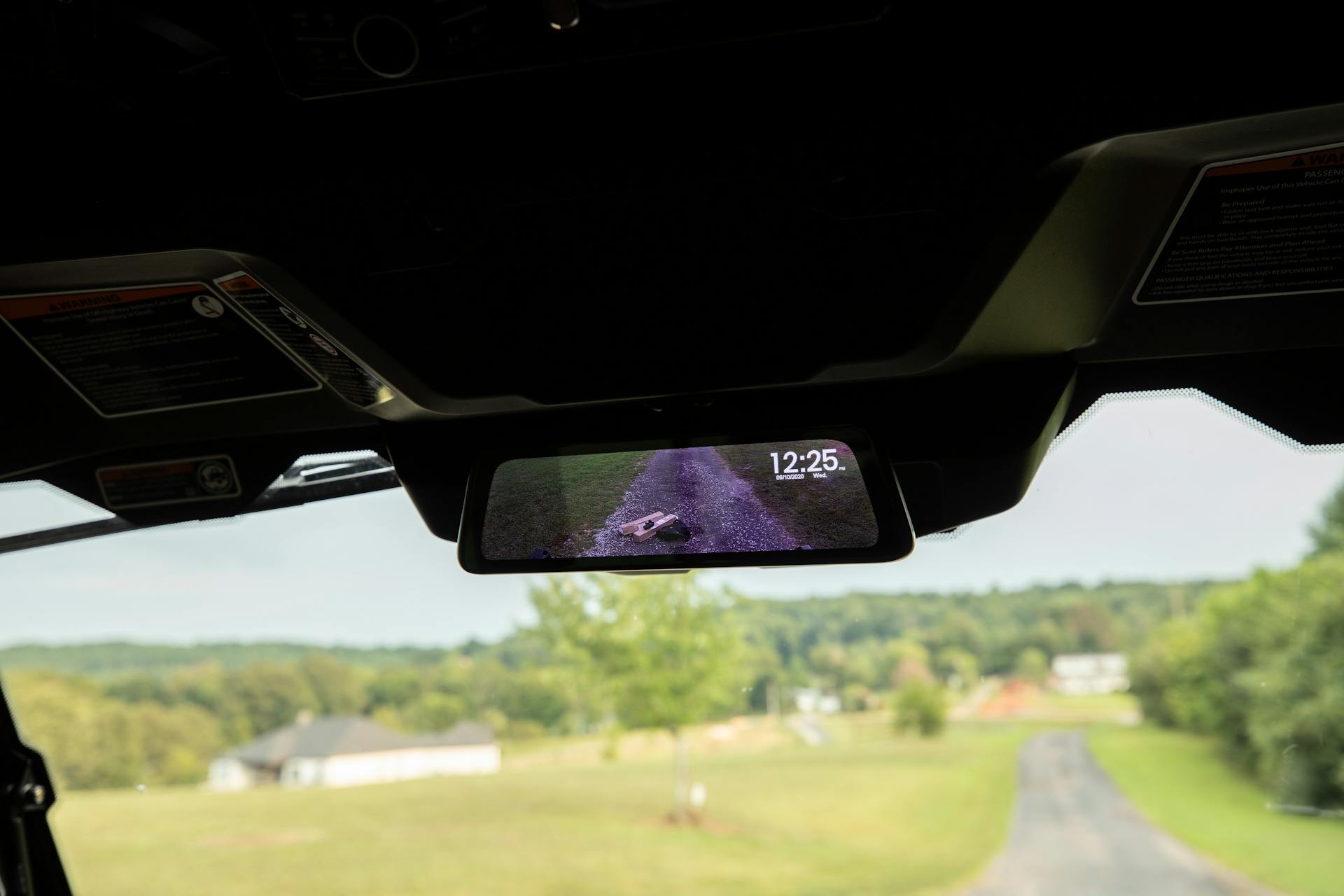 2022 Defender Max Lone Star Cab rearview mirror/camera