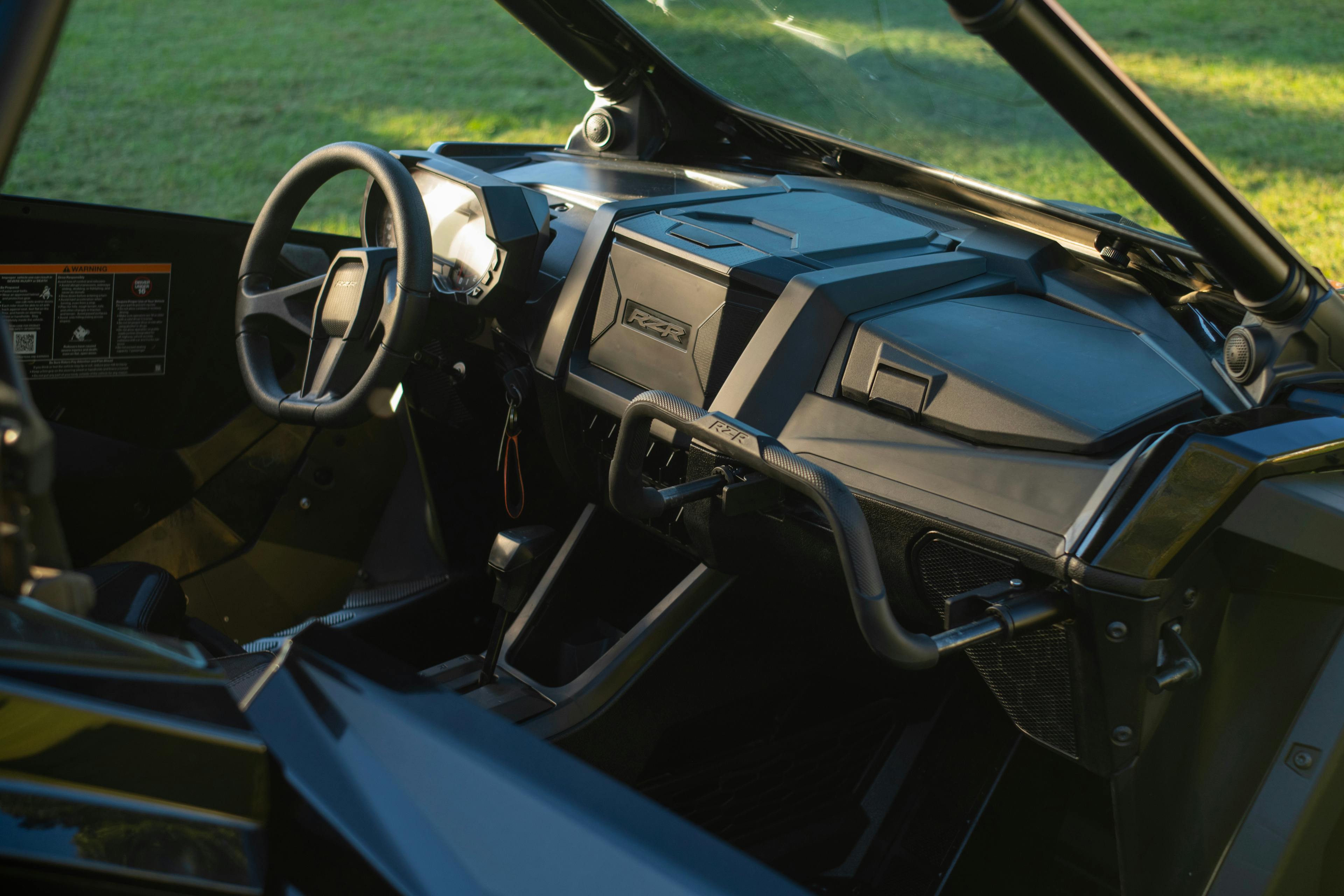 2022 Polaris RZR Pro XP Sport interior from passenger side