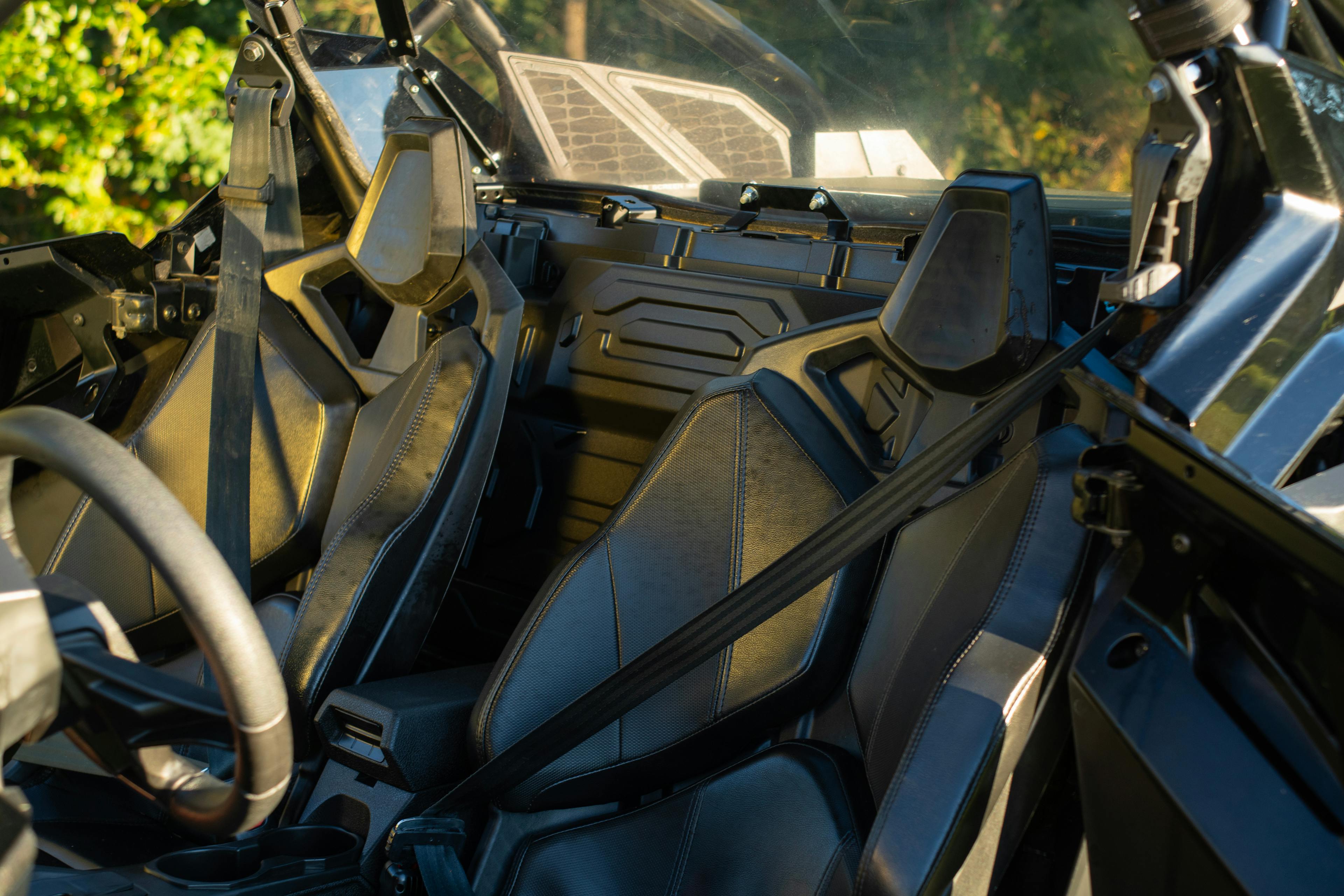 2022 Polaris RZR Pro XP Sport interior straight on 