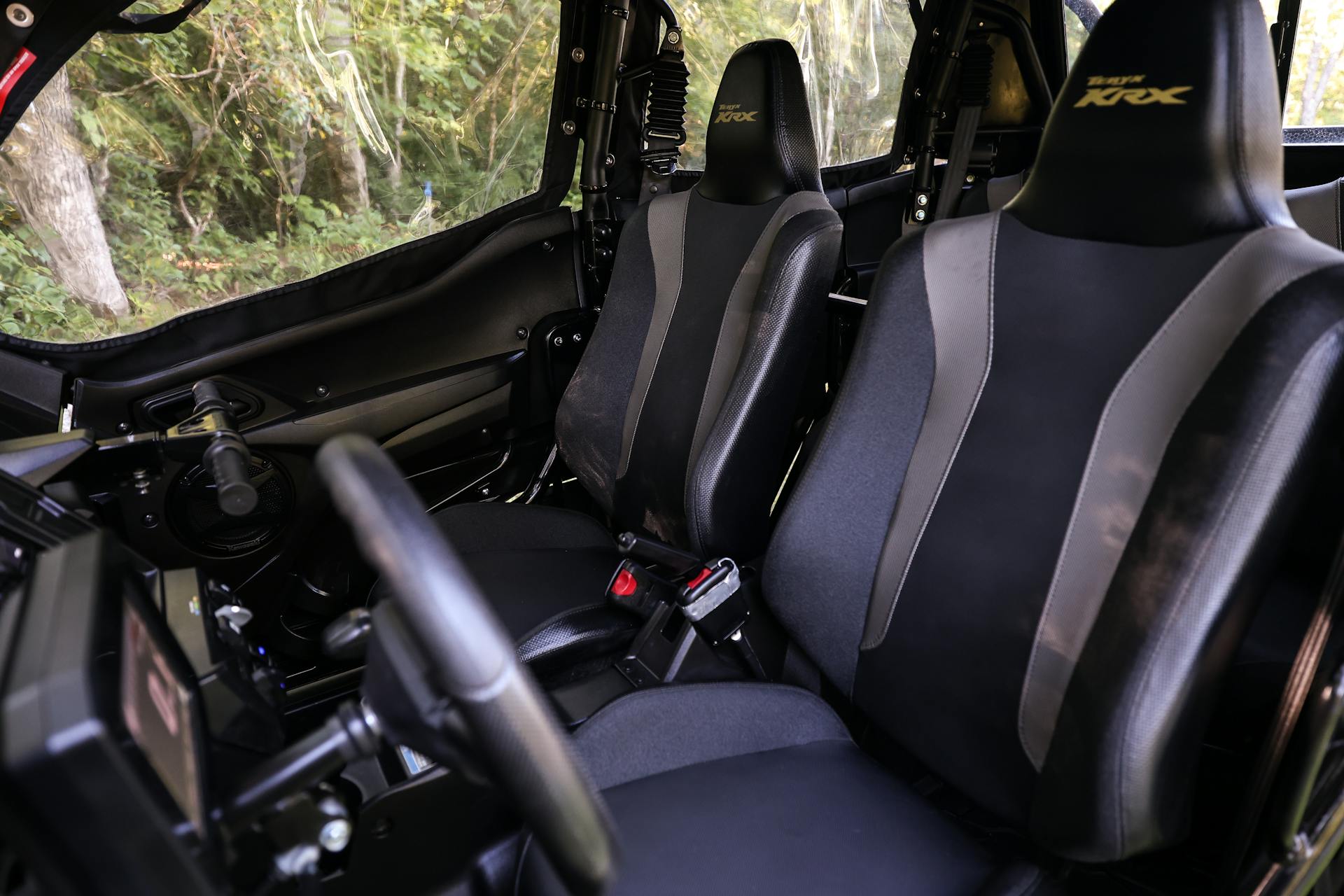 2024 Kawasaki Teryx KRX4 1000 SE eS interior.