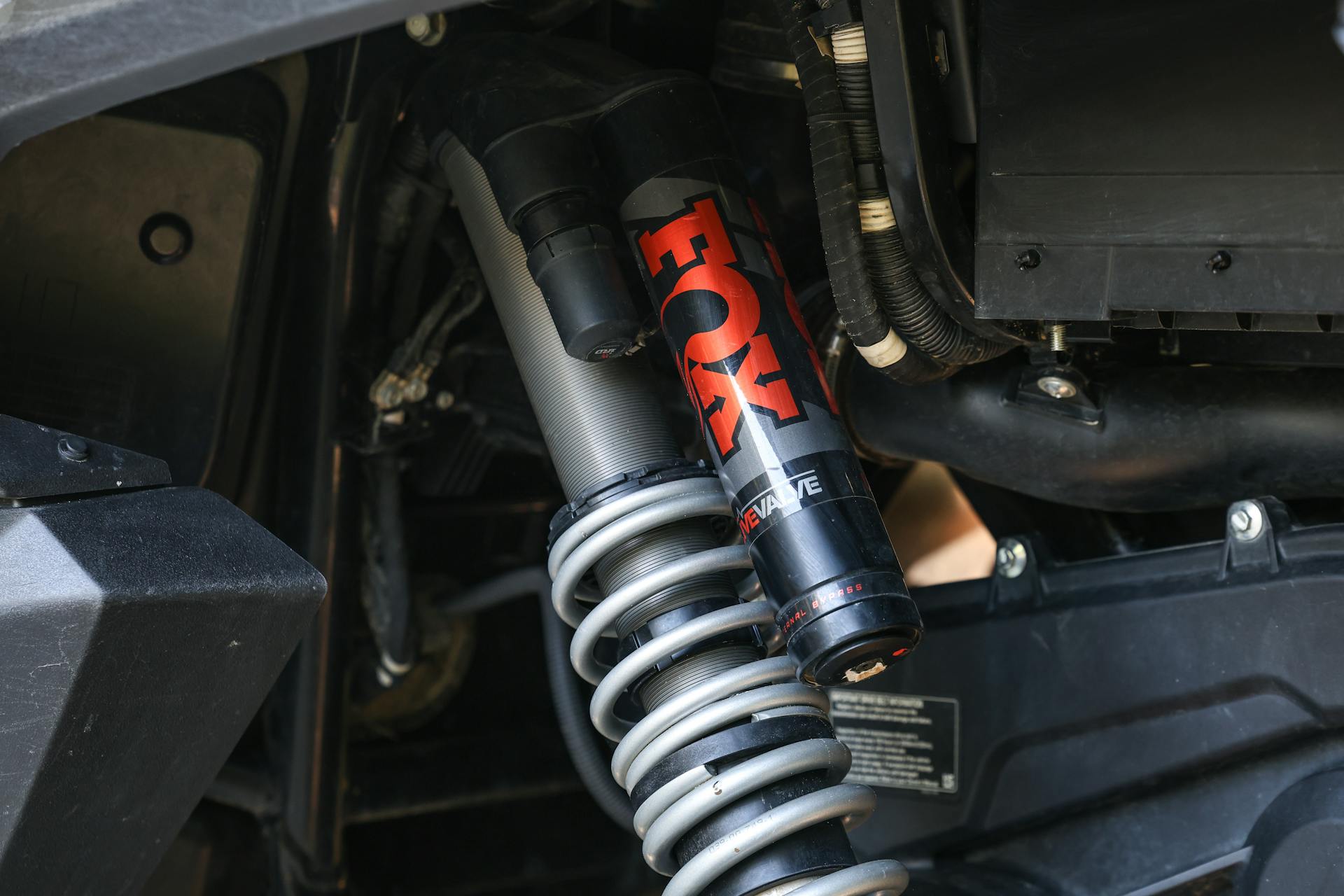 2024 Kawasaki Teryx KRX4 1000 SE eS driver's side front shock.