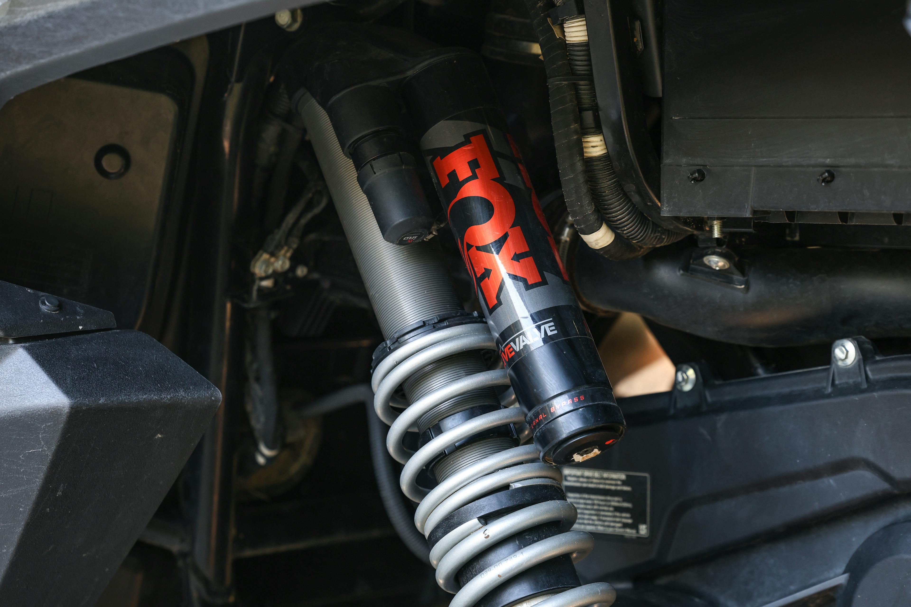 2024 Kawasaki Teryx KRX4 1000 SE eS driver's side front shock.