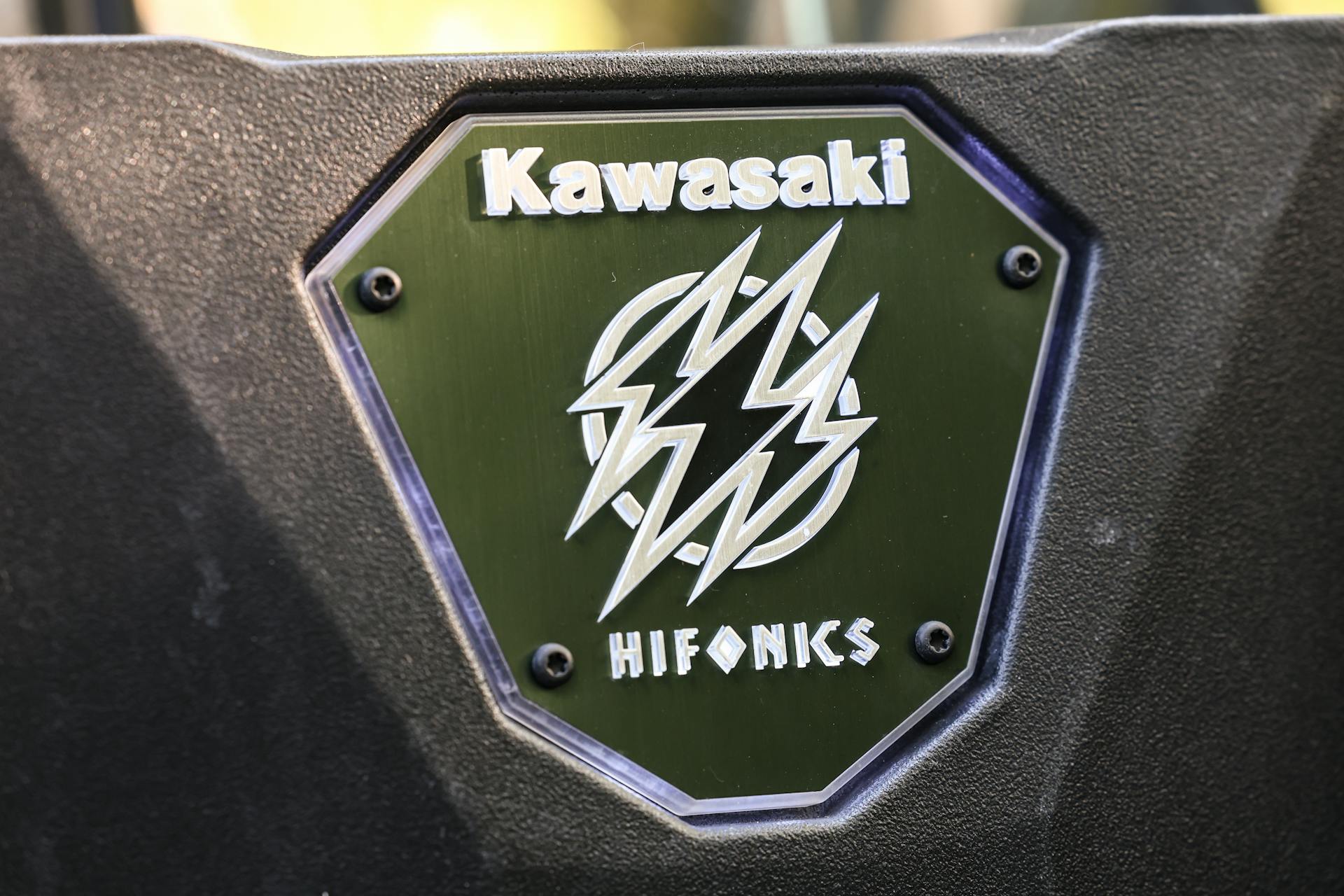 2024 Kawasaki Teryx KRX4 1000 SE eS stereo logo.