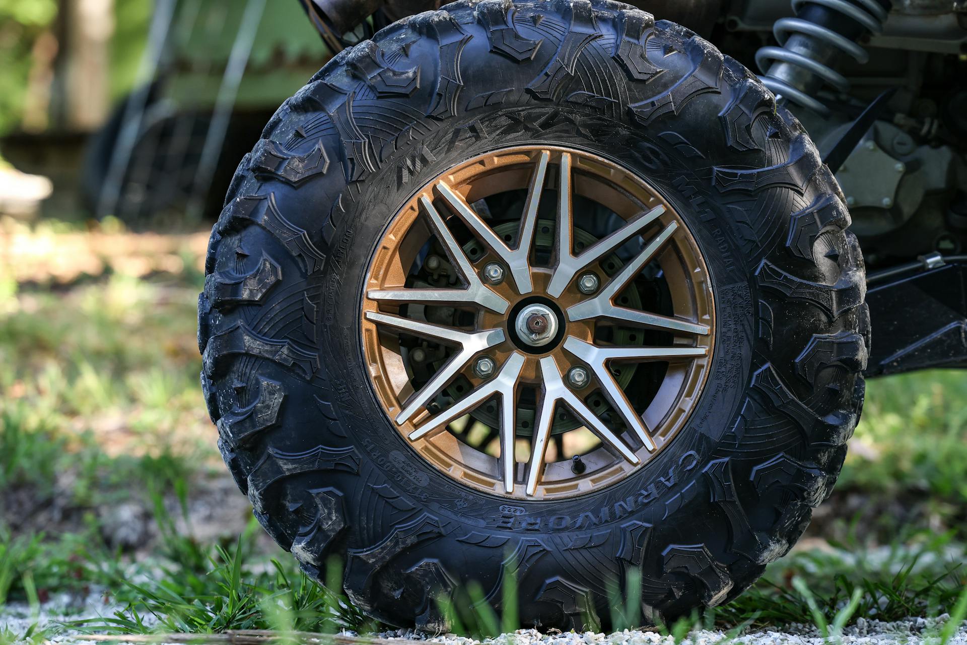 2024 Kawasaki Teryx KRX4 1000 SE eS passenger rear wheel.