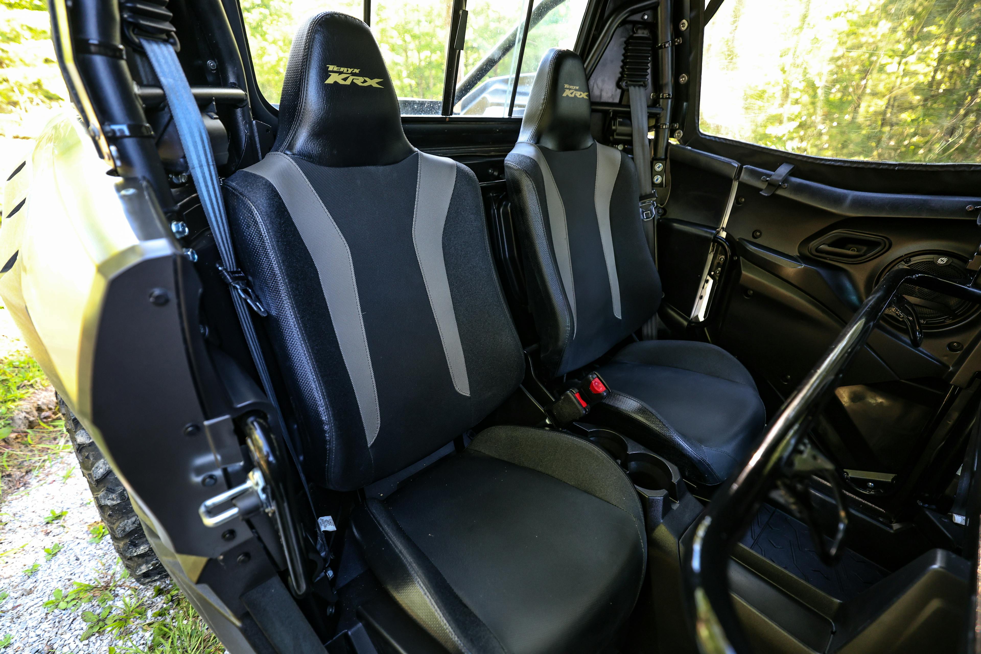 2024 Kawasaki Teryx KRX4 1000 SE eS rear seats.