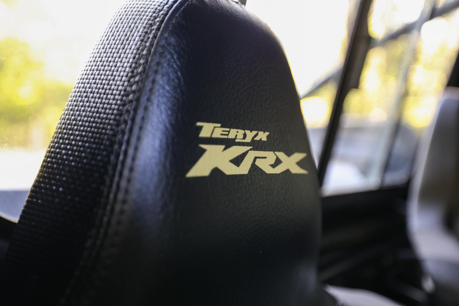 2024 Kawasaki Teryx KRX4 1000 SE eS seat detail.