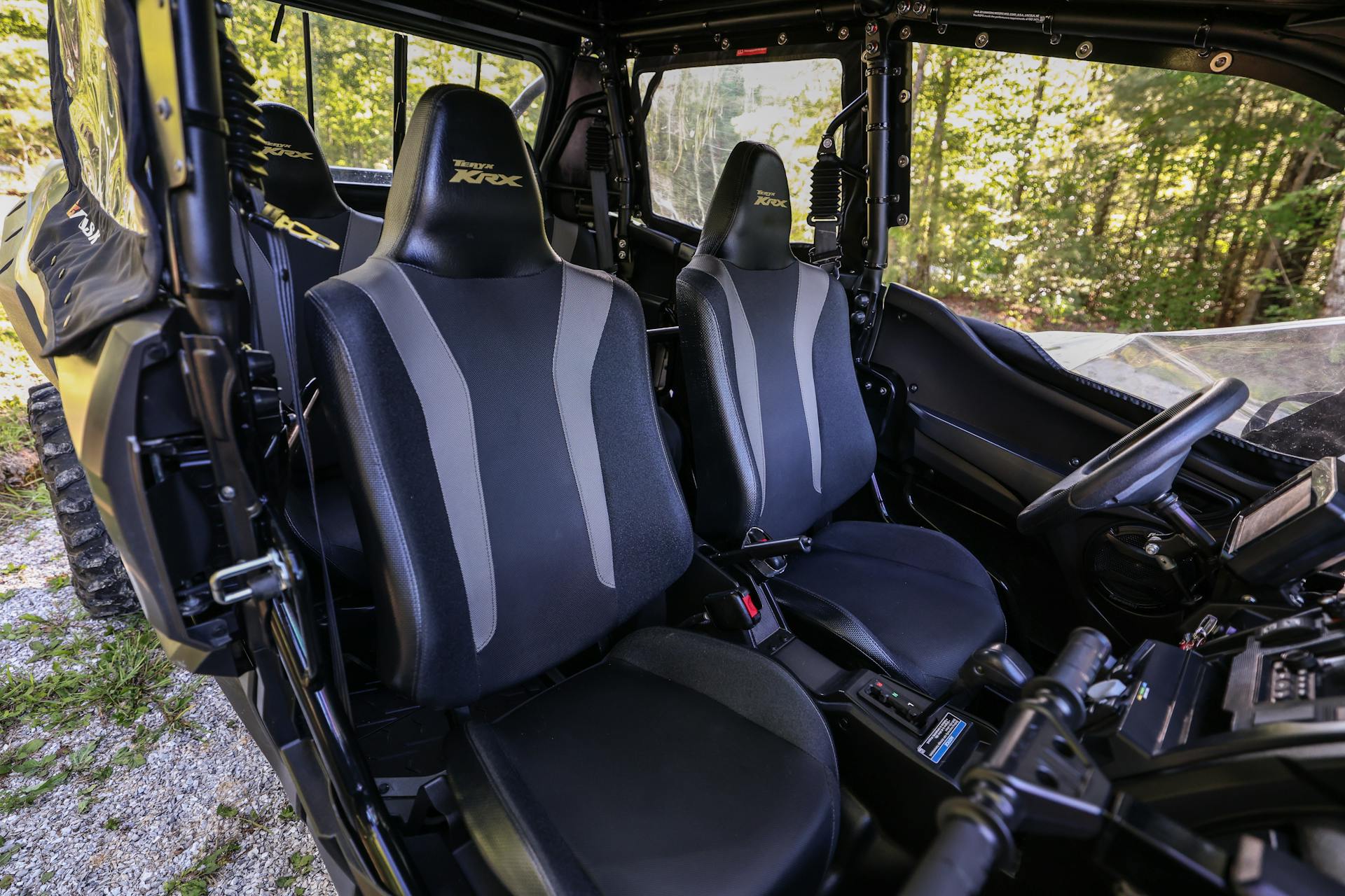 2024 Kawasaki Teryx KRX4 1000 SE eS seats. 