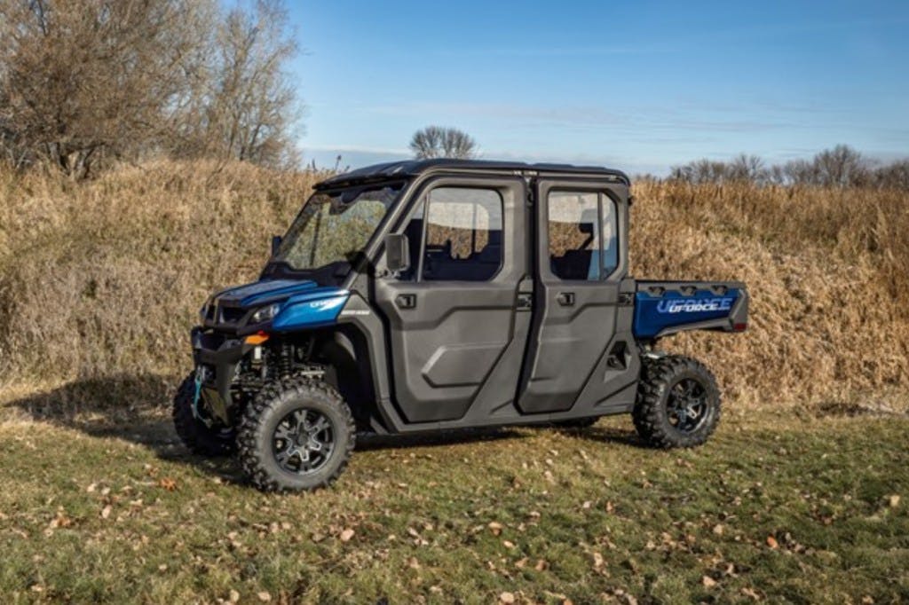 2025 CFMoto UForce 1000 XL with a full cab enclosure.
