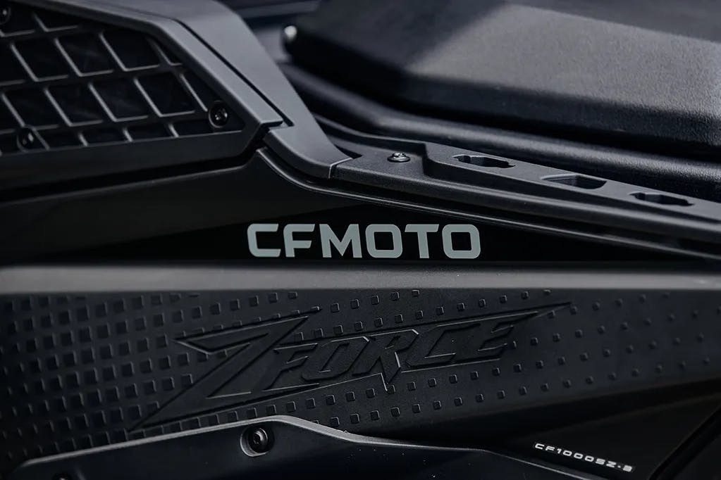 2025 CFMoto ZForce 800 Trail trim detail.