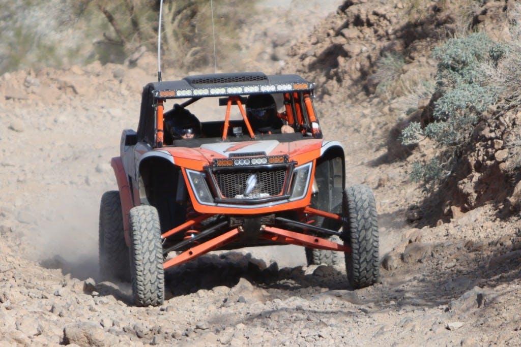 2025 speed utv el jefe on a race course.