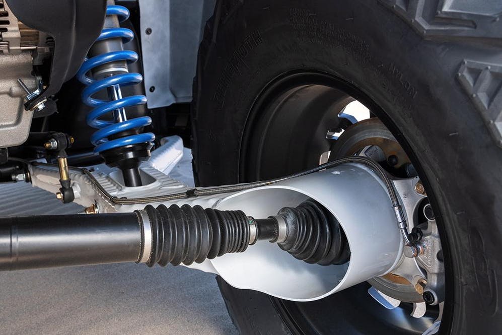 2025 arctic cat wildcat xx trailing arm detail.