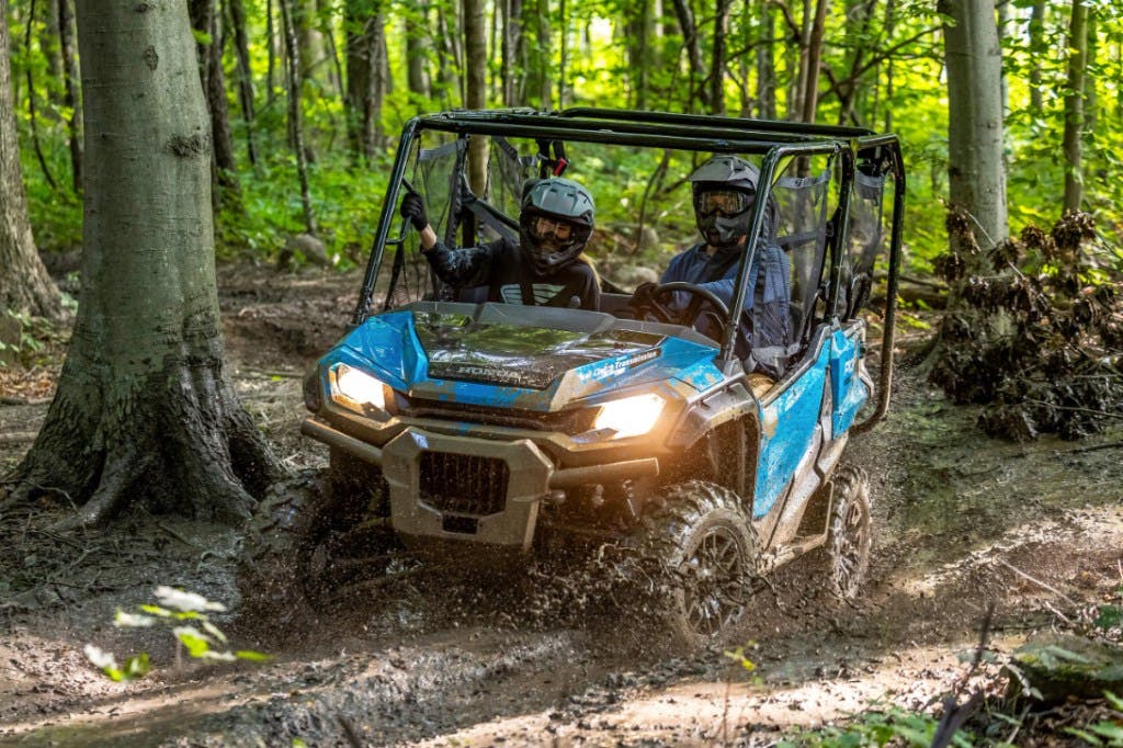 2025 honda pioneer 1000-5 getting dirty