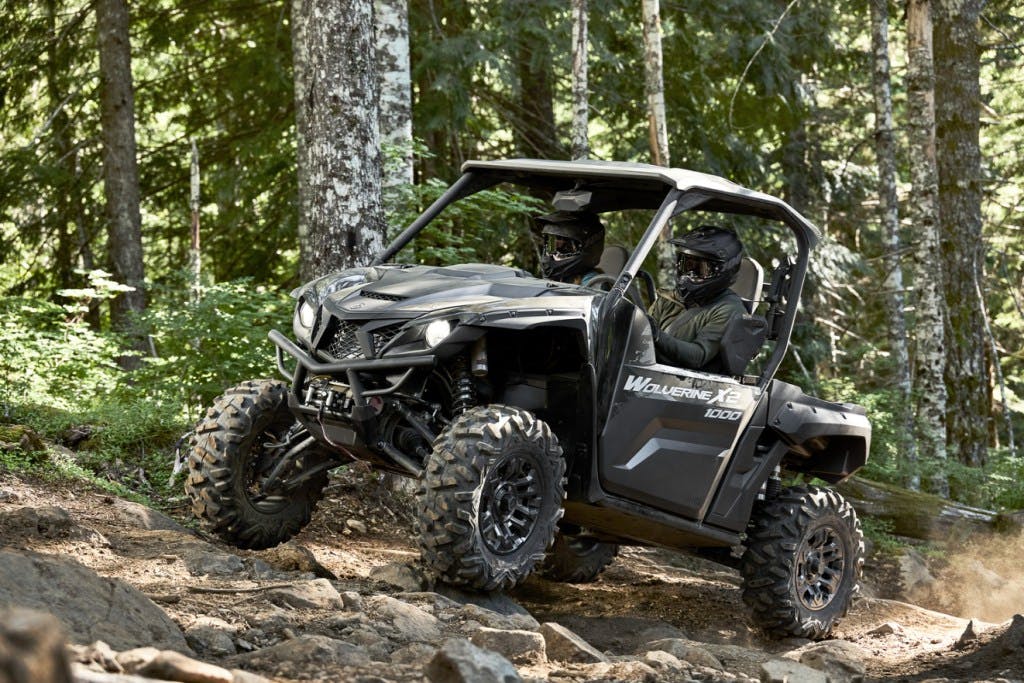 2025 yamaha wolverine x2 1000 climbing rocks. 