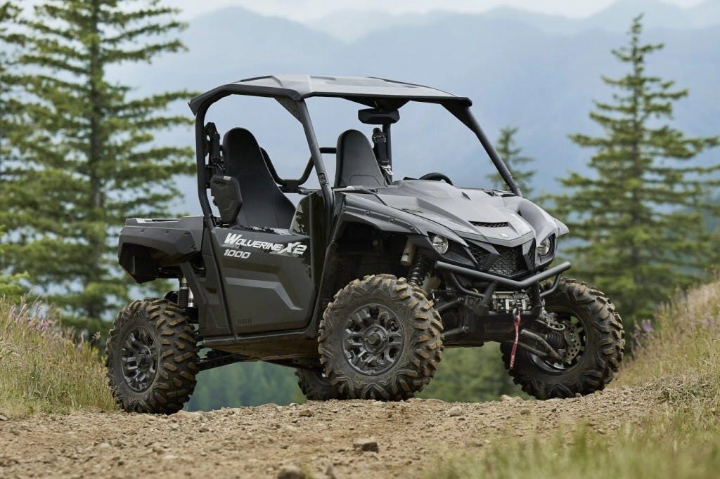 2025 yamaha wolverine x2 1000 sitting on a hill.