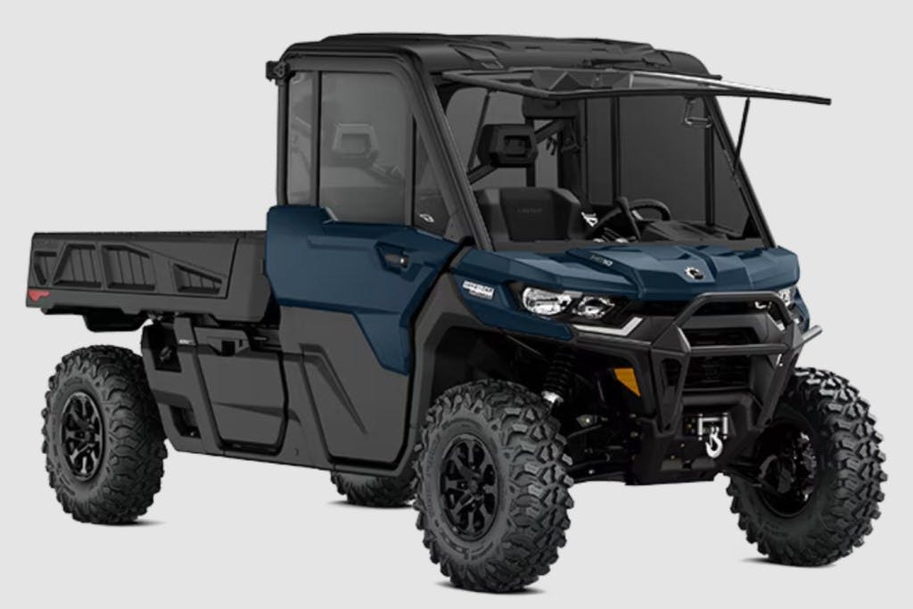 2025 can-am defender pro limited with a pop-out windshield