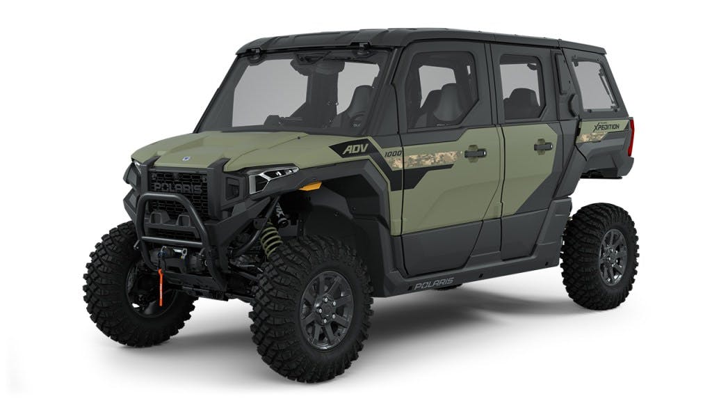 2025 Polaris Xpedition ADV5 front side