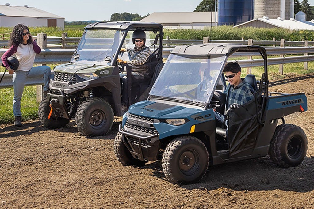 2024 polaris ranger 150 efi with parents