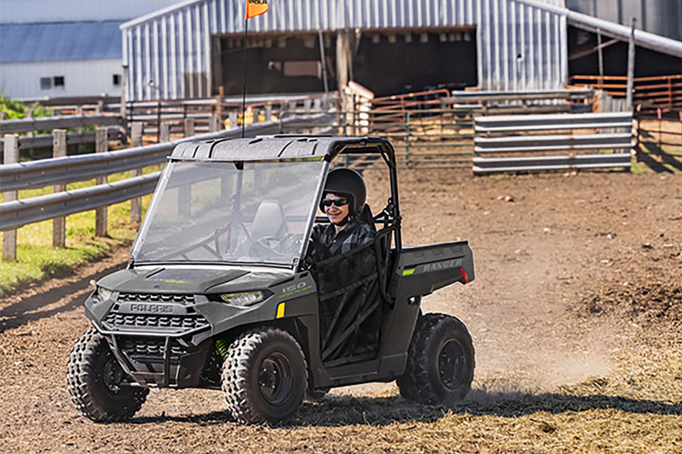 2024 polaris ranger 150 efi fleeing the scene
