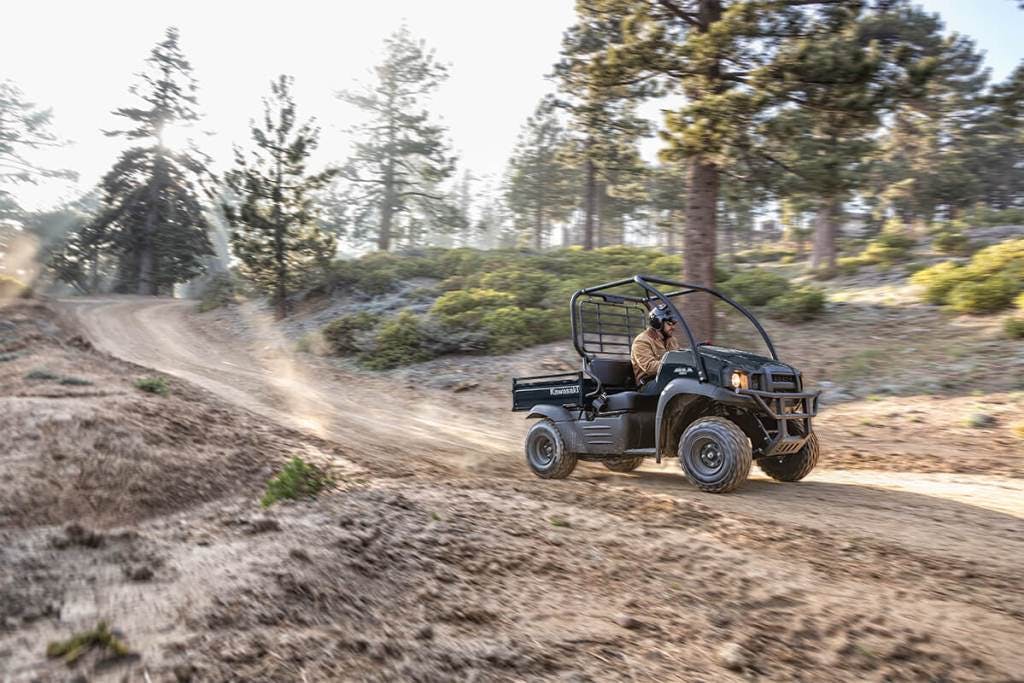 2024 Kawasaki Mule SX wooded trail