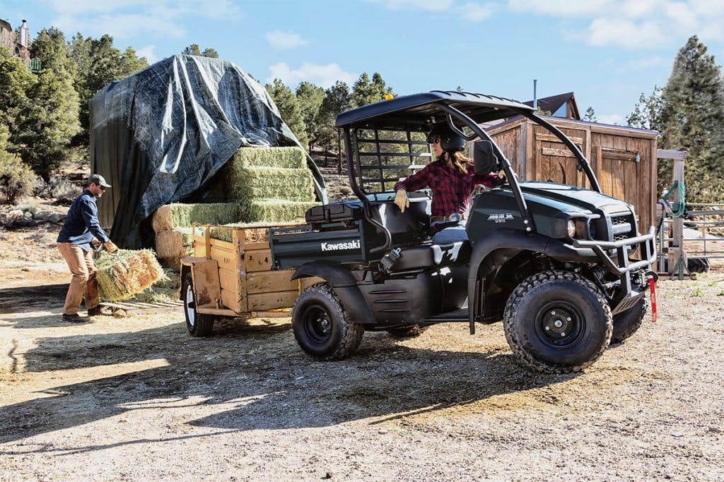 2024 Kawasaki Mule SX farm towing