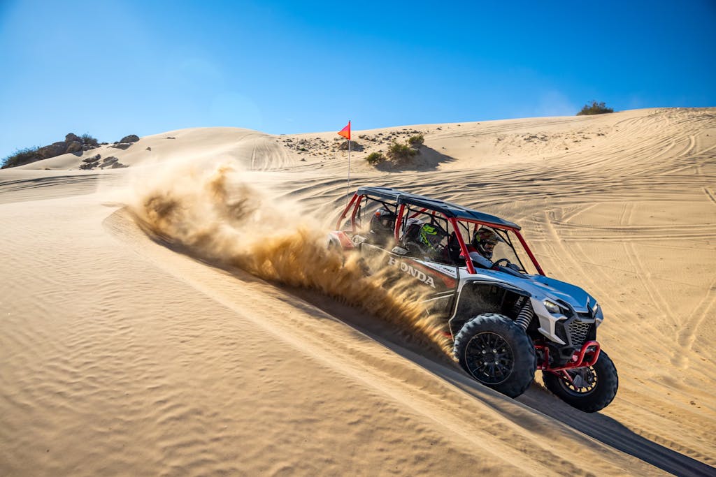 2024 Honda Talon 1000R-4 dunes side view