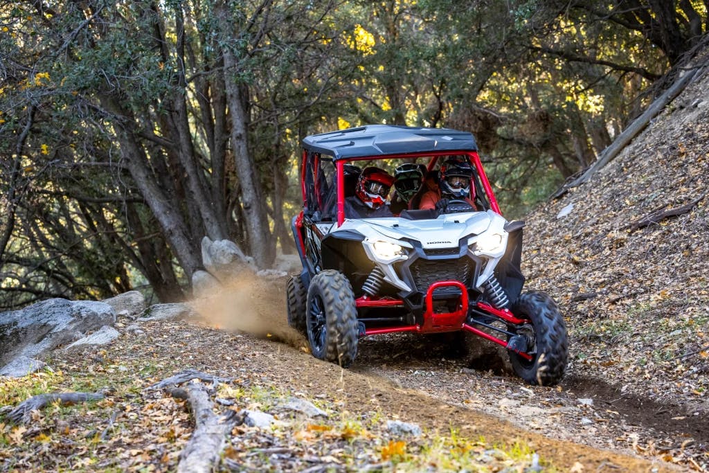 2024 Honda Talon 1000R-4 woods front sliding